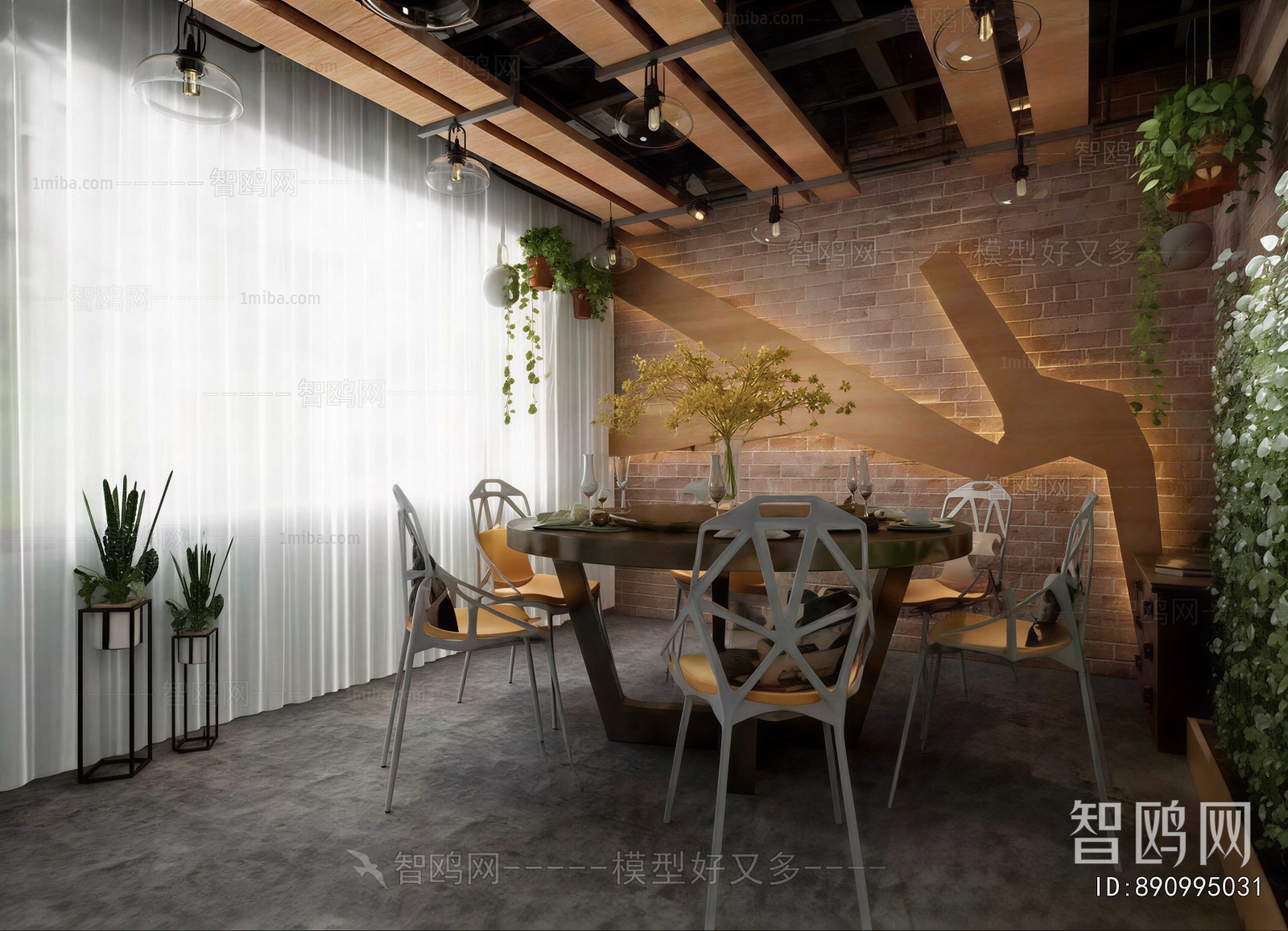 Industrial Style Restaurant Box