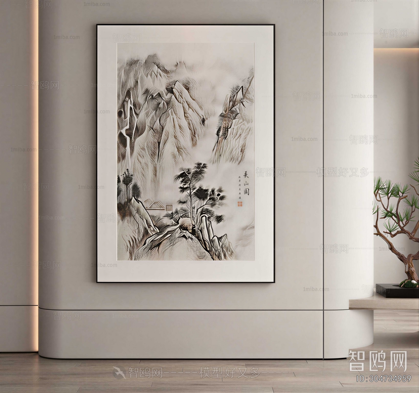 New Chinese Style Painting