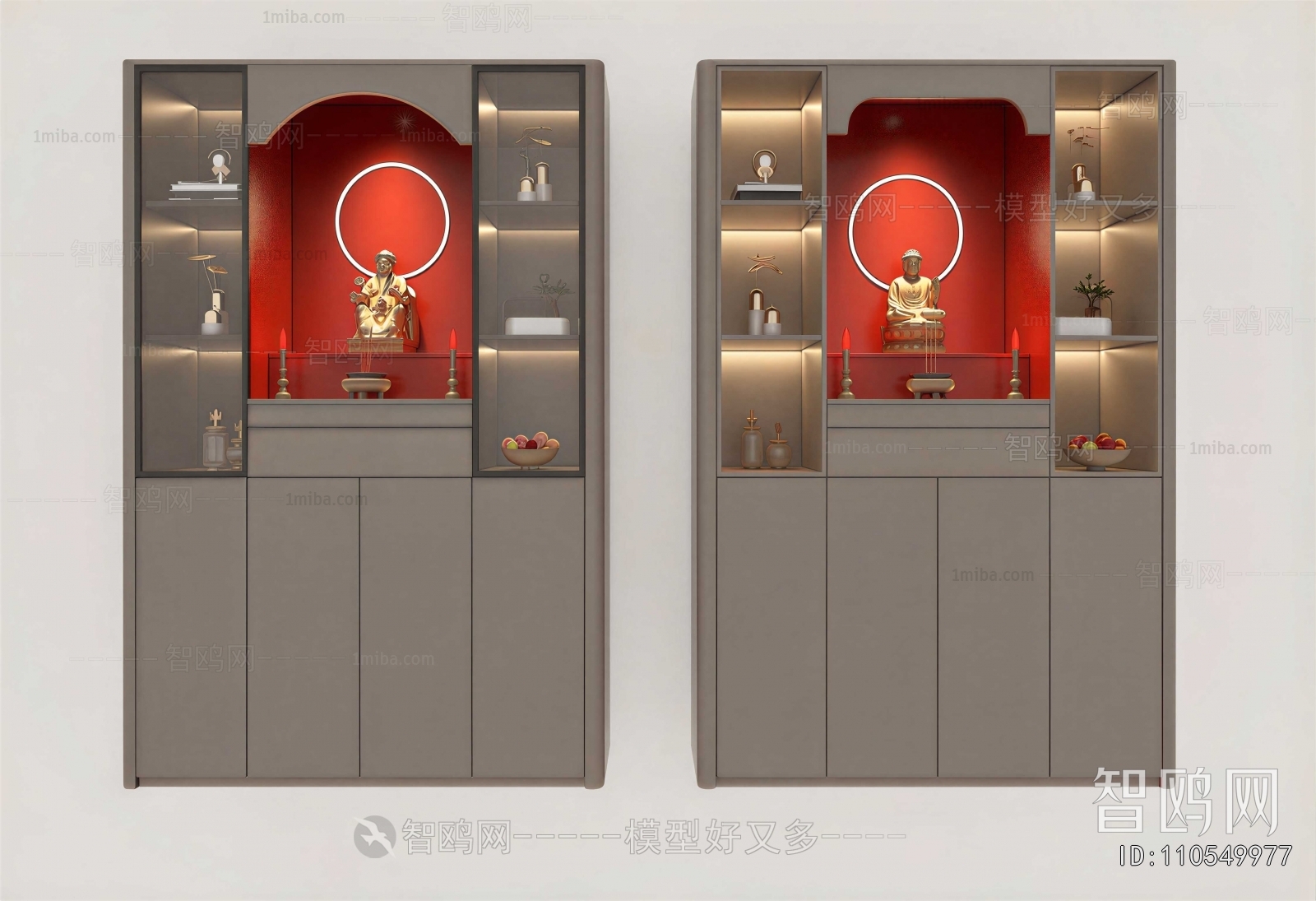 Modern Buddhist Niche