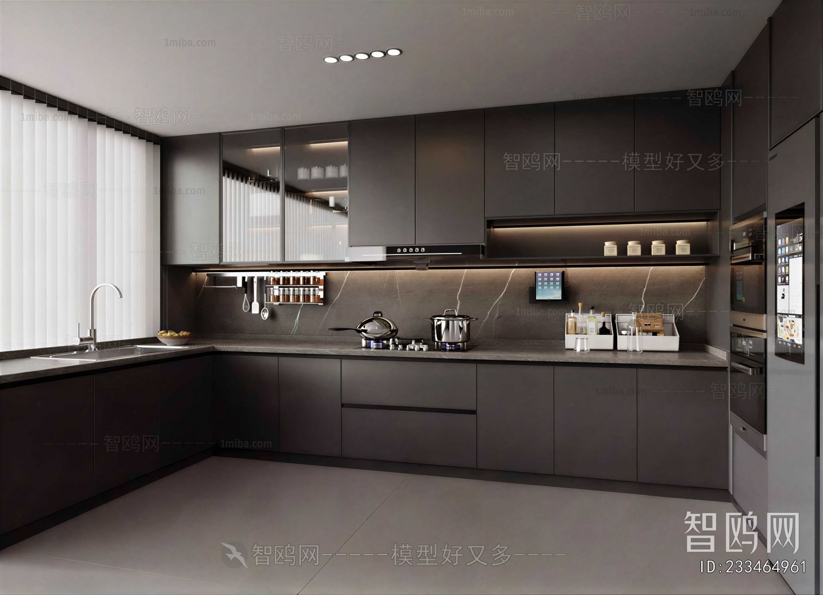 Modern The Kitchen