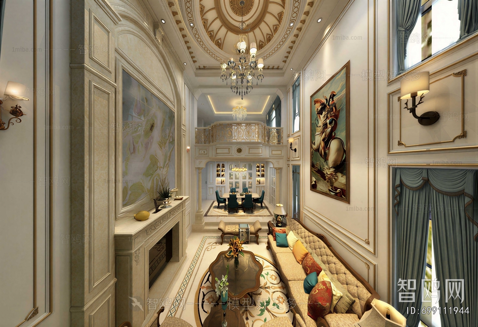 French Style A Living Room