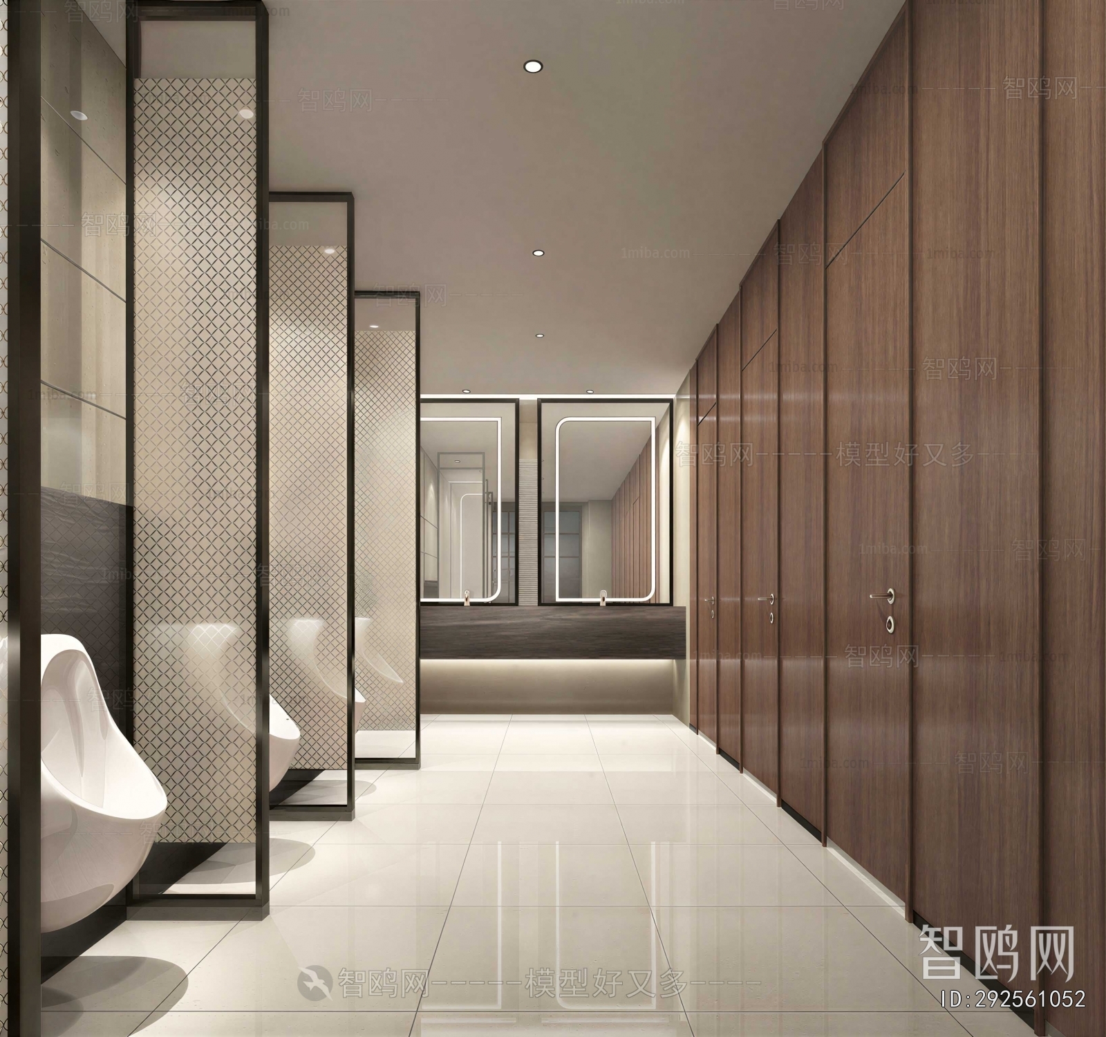 Modern Public Toilet