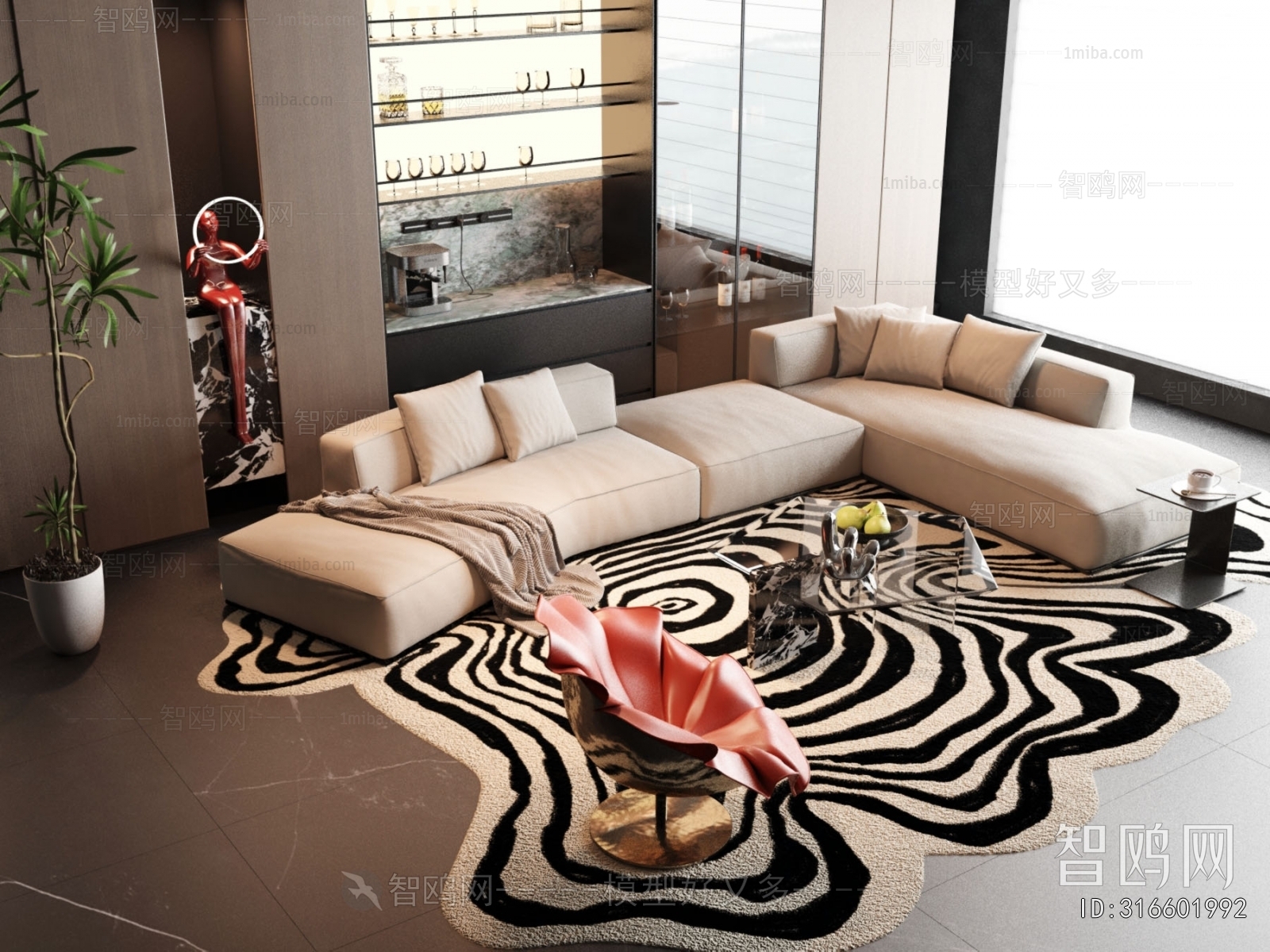 Modern Sofa Combination