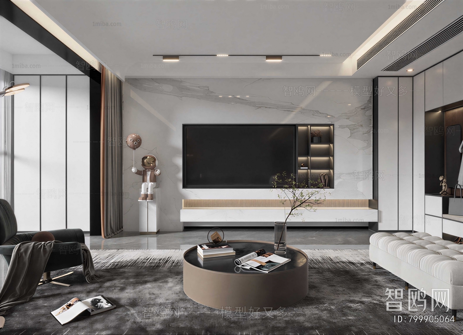 Modern A Living Room