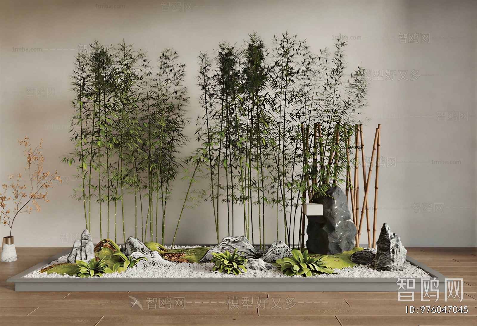 New Chinese Style Plant Landscaping