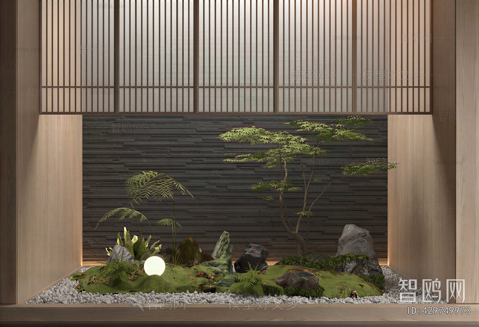 New Chinese Style Plant Landscaping