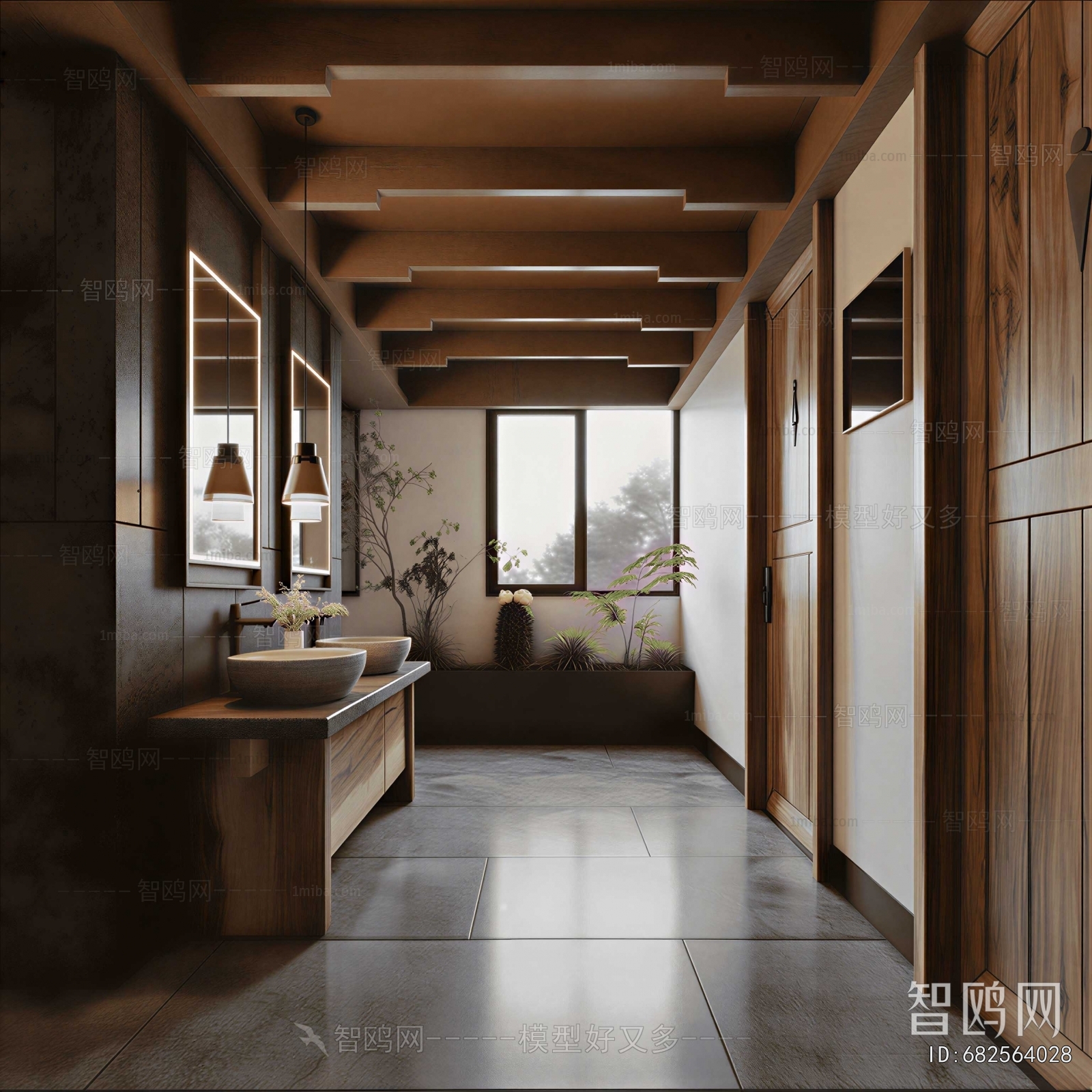 New Chinese Style Public Toilet