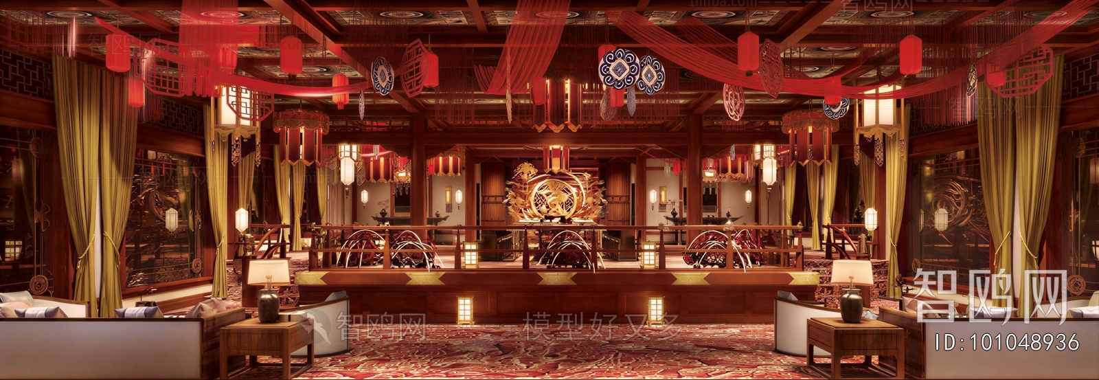 Chinese Style Lobby Hall