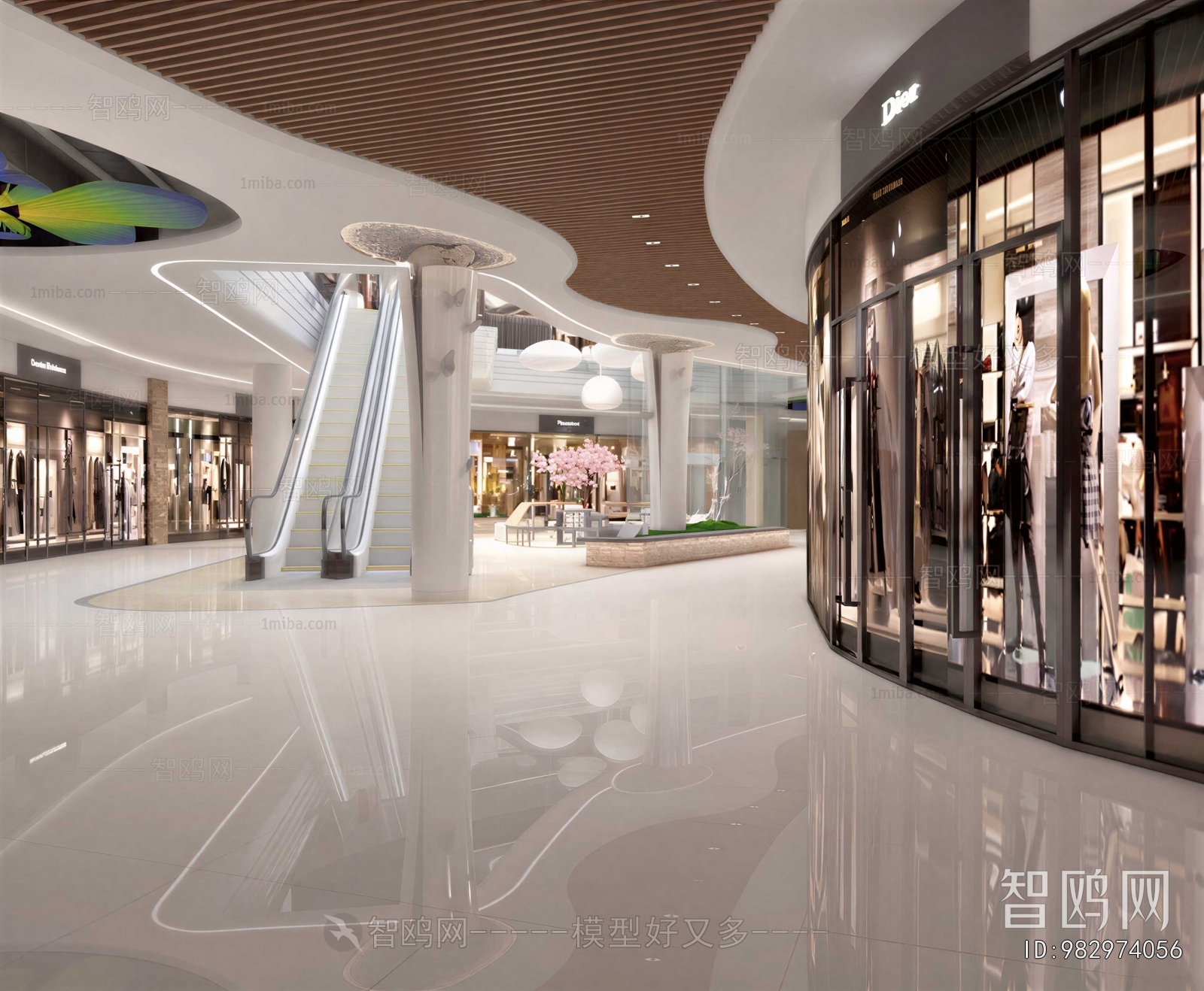 Modern Shopping Mall