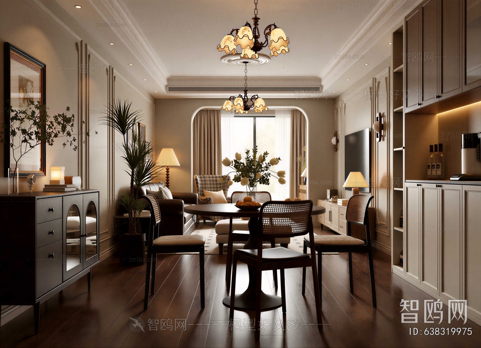 French Style Dining Room