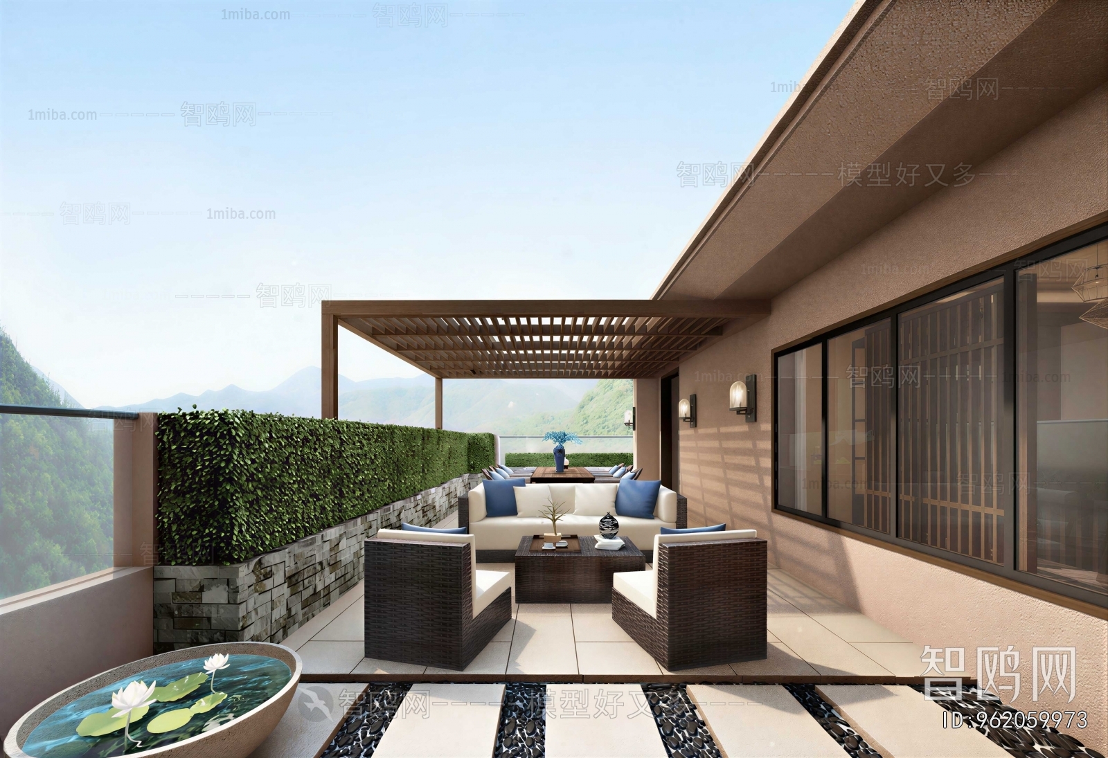 Chinese Style Terrace