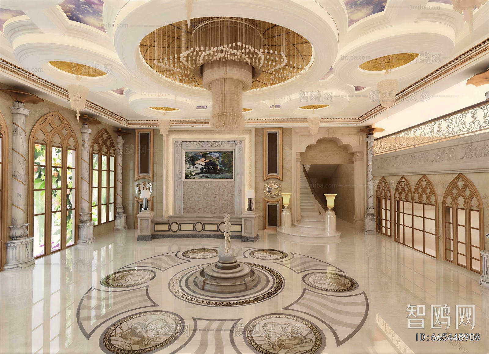 European Style Lobby Hall