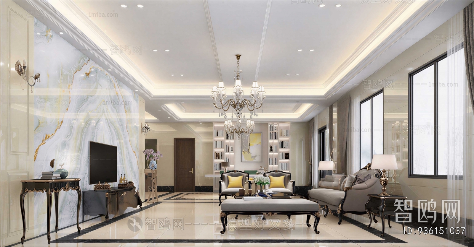 European Style A Living Room
