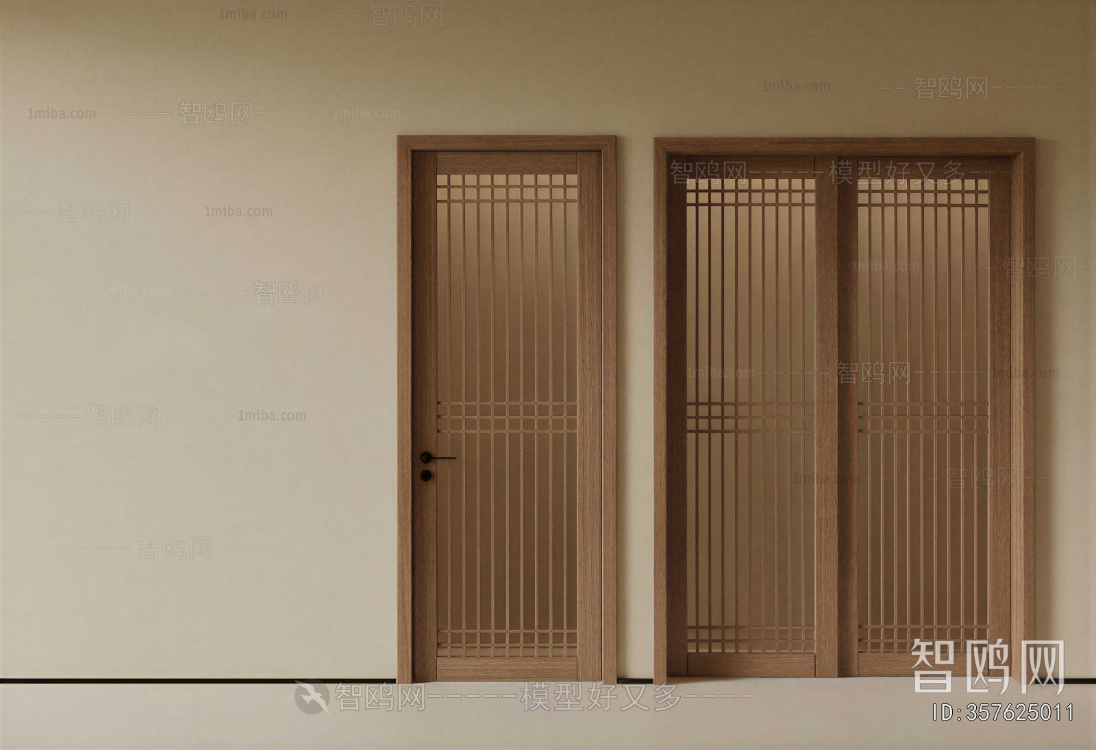 Modern Single Door