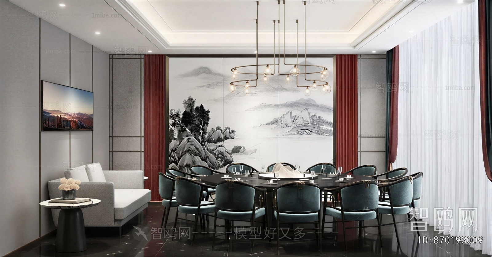 New Chinese Style Restaurant Box