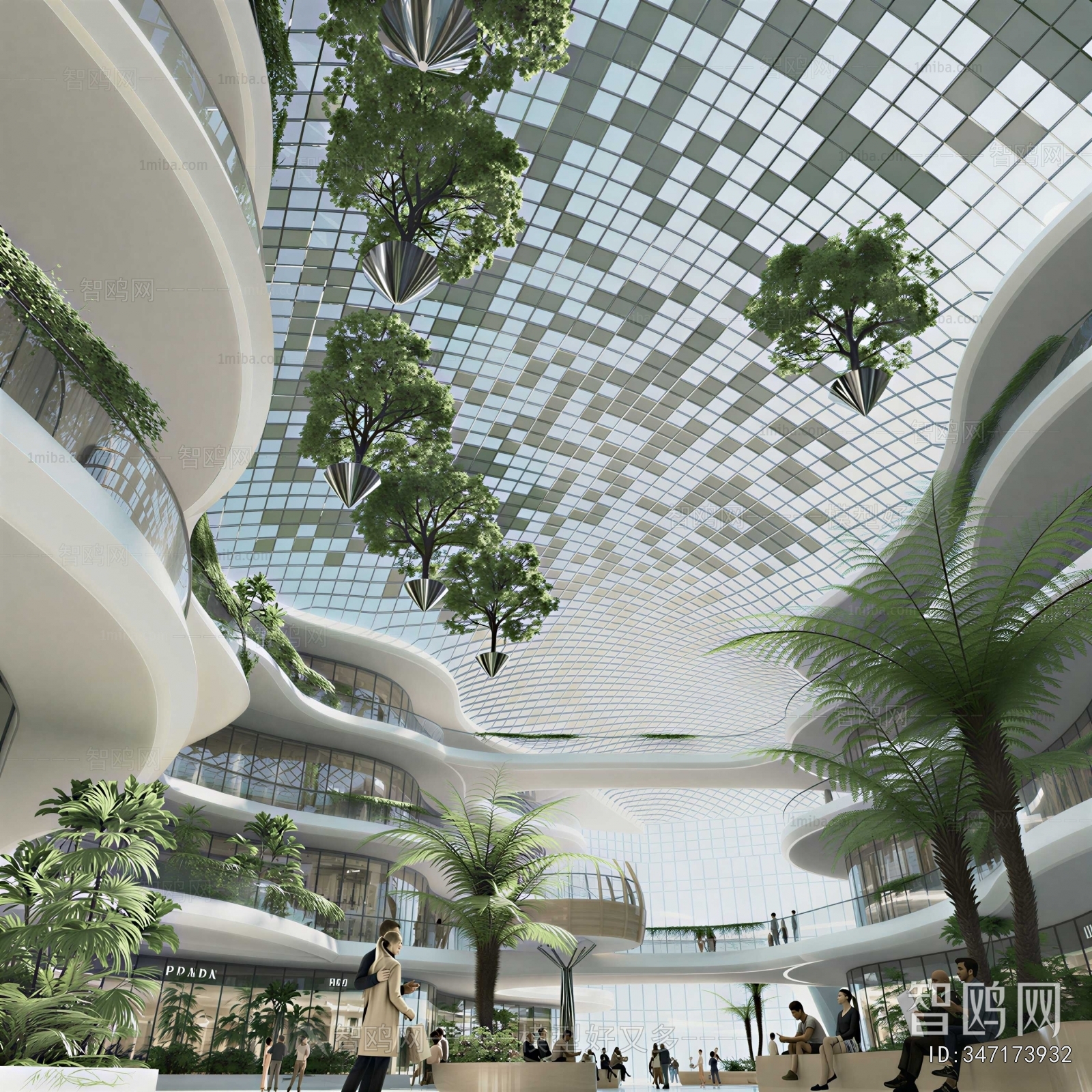 Modern Shopping Mall