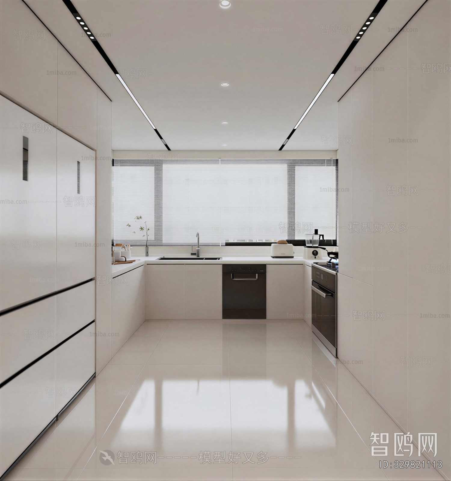 Modern The Kitchen