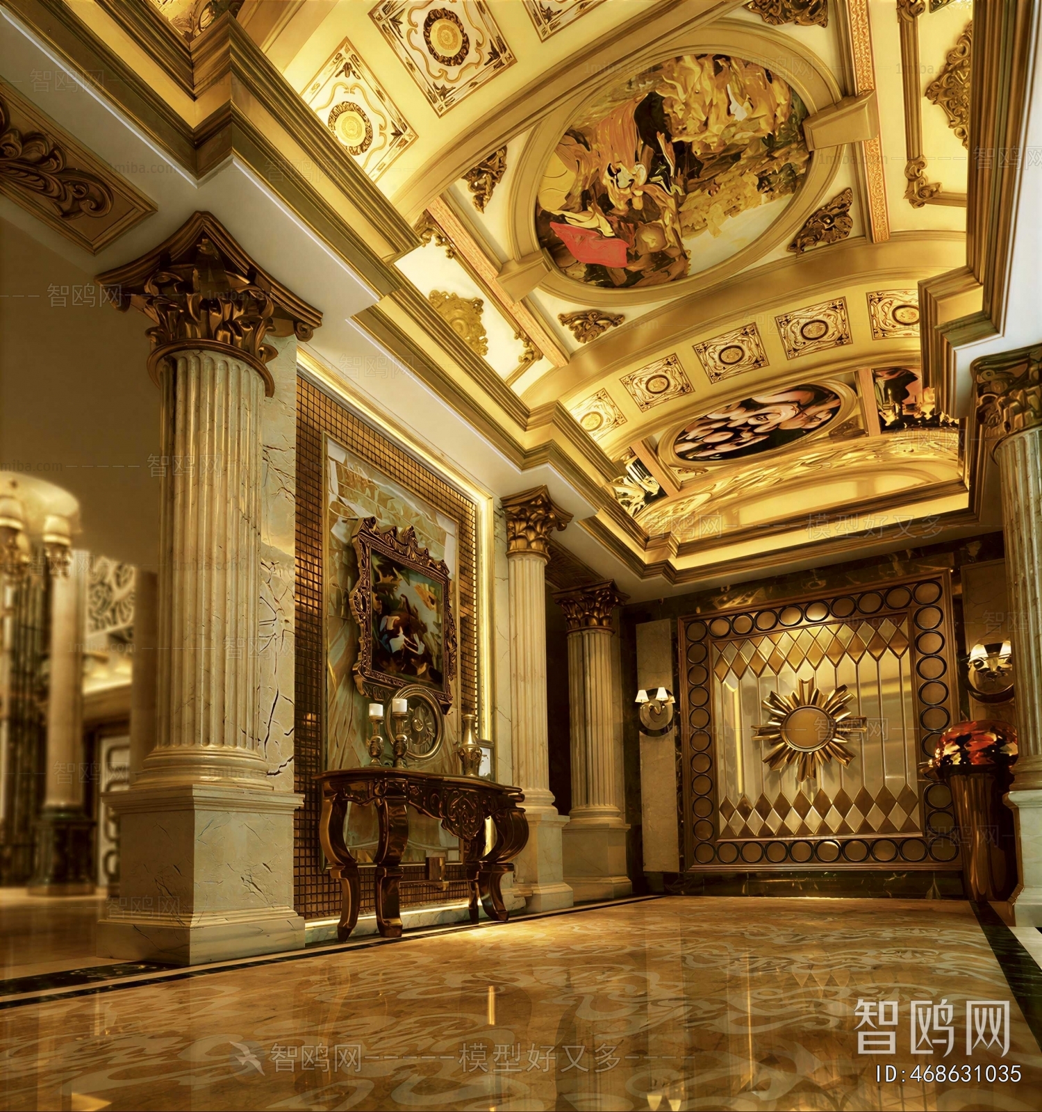 European Style Lobby Hall