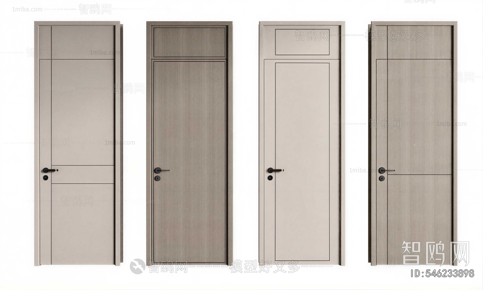 Modern Single Door