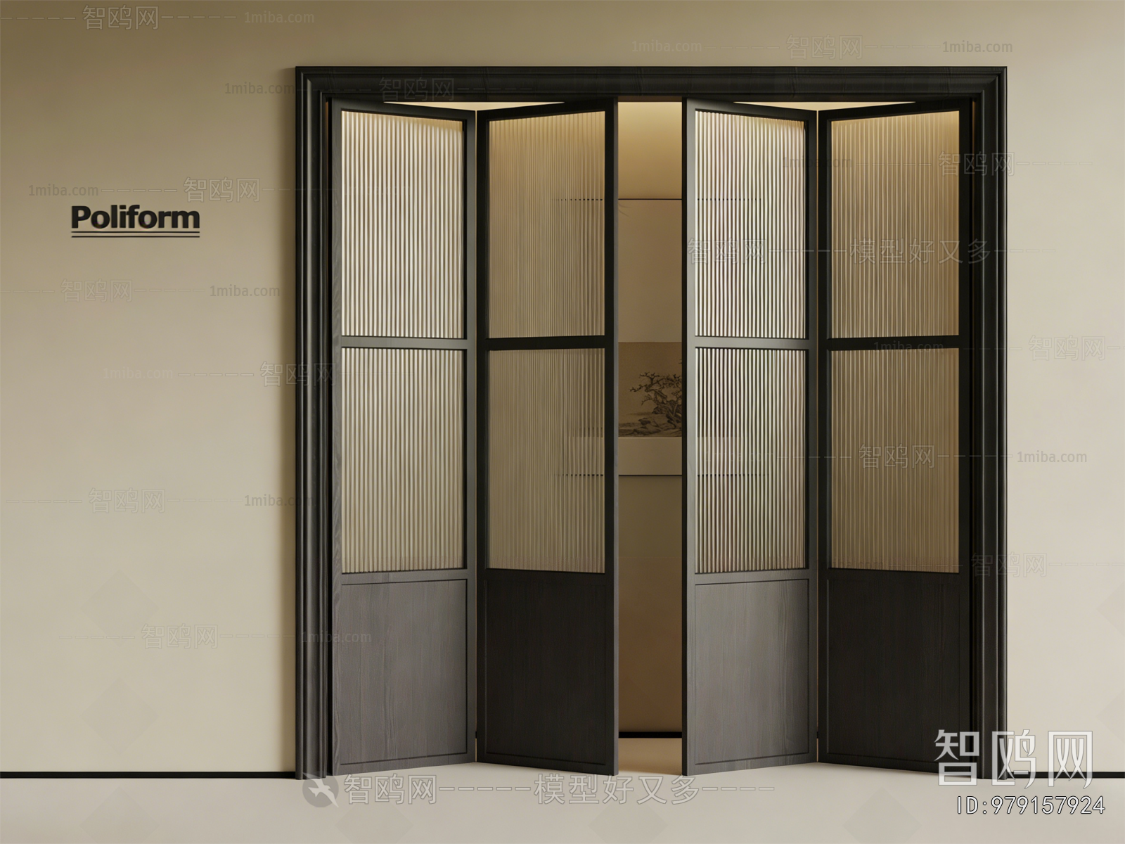 Modern Double Door