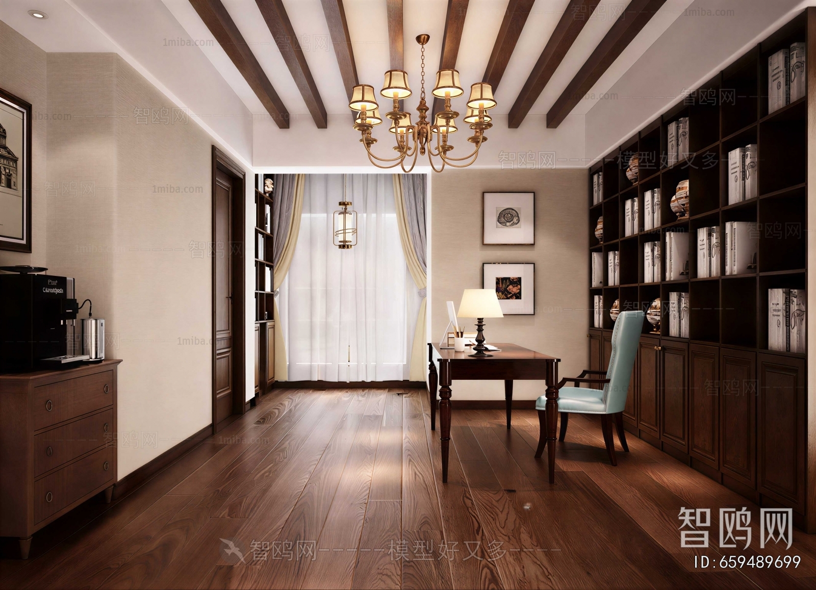 American Style Study Space