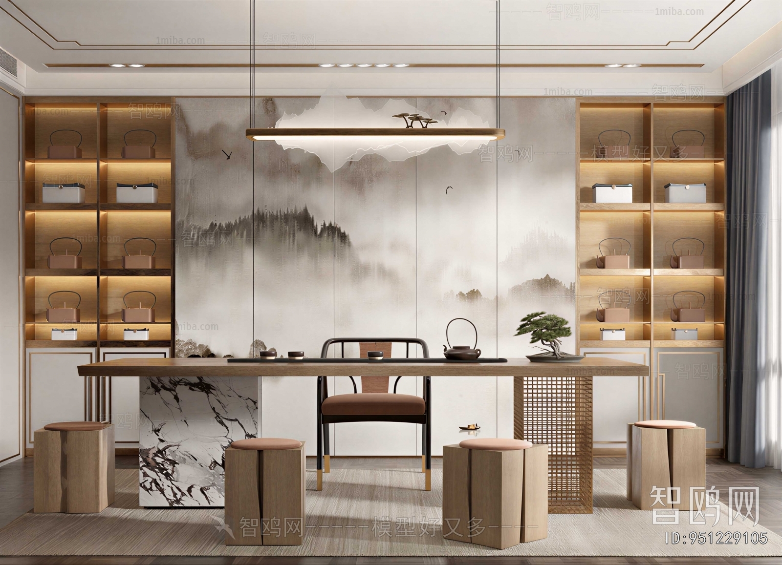 New Chinese Style Tea House