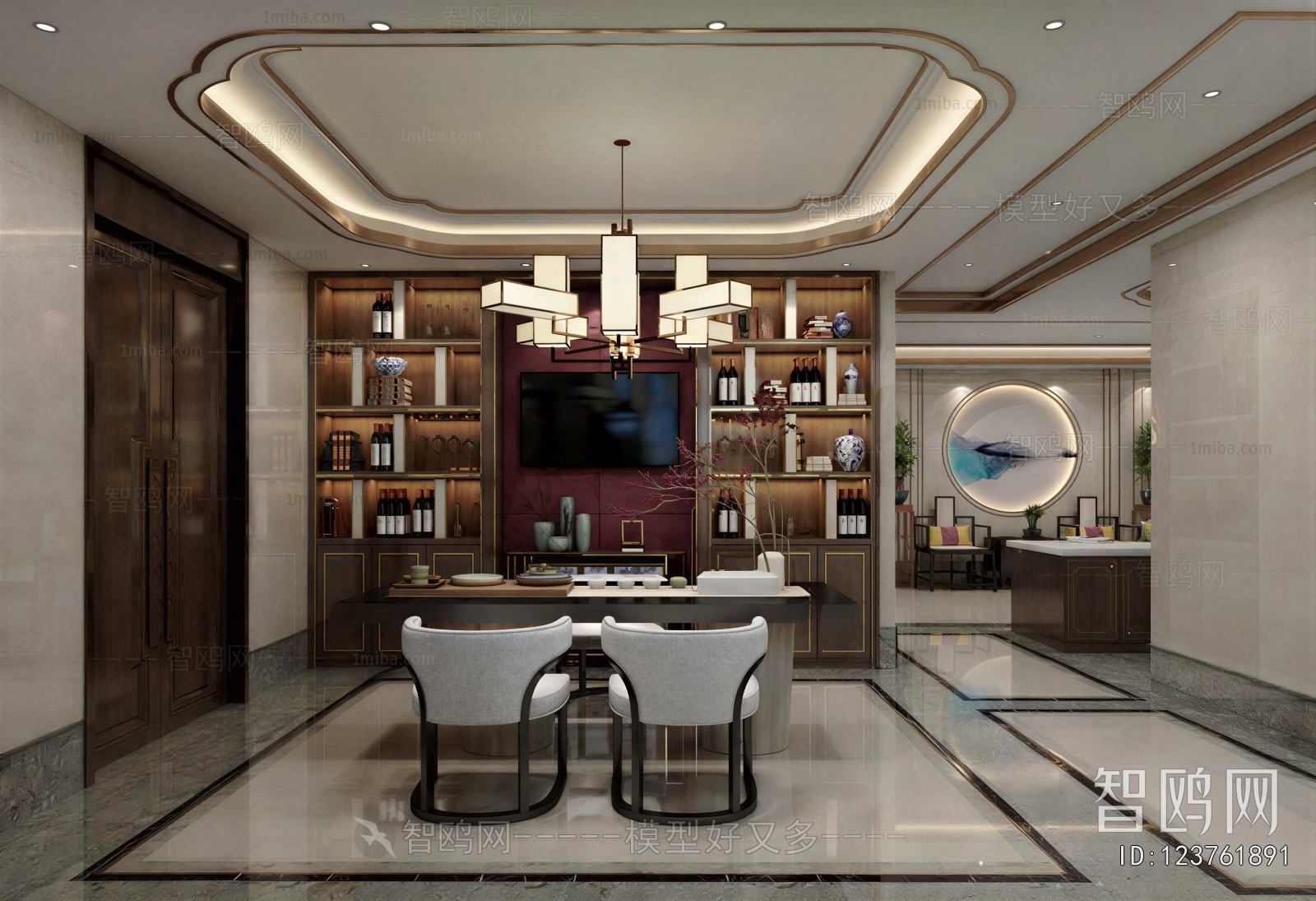 New Chinese Style Tea House