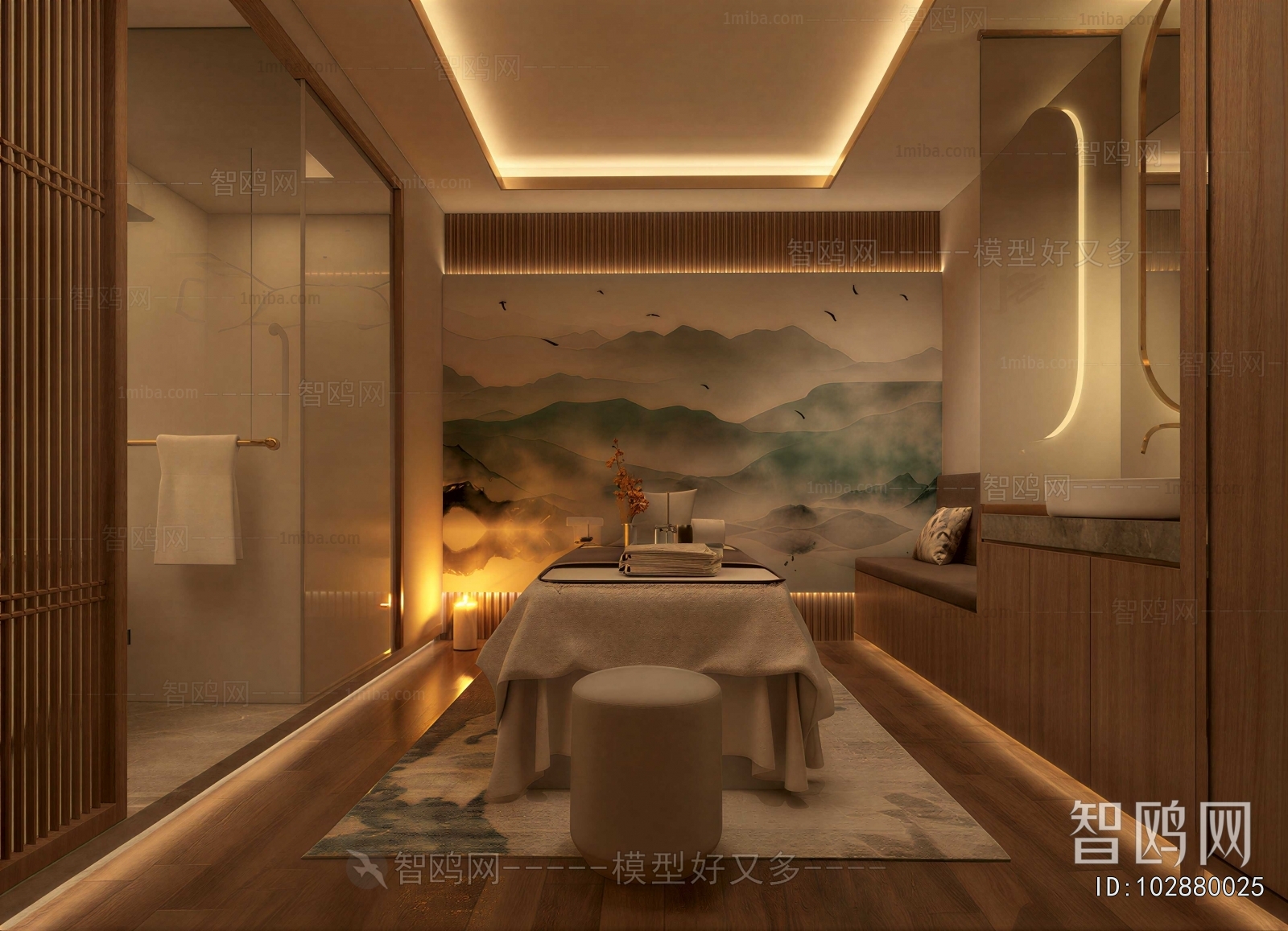 New Chinese Style Beauty/foot Bath Spa/ Bath Center