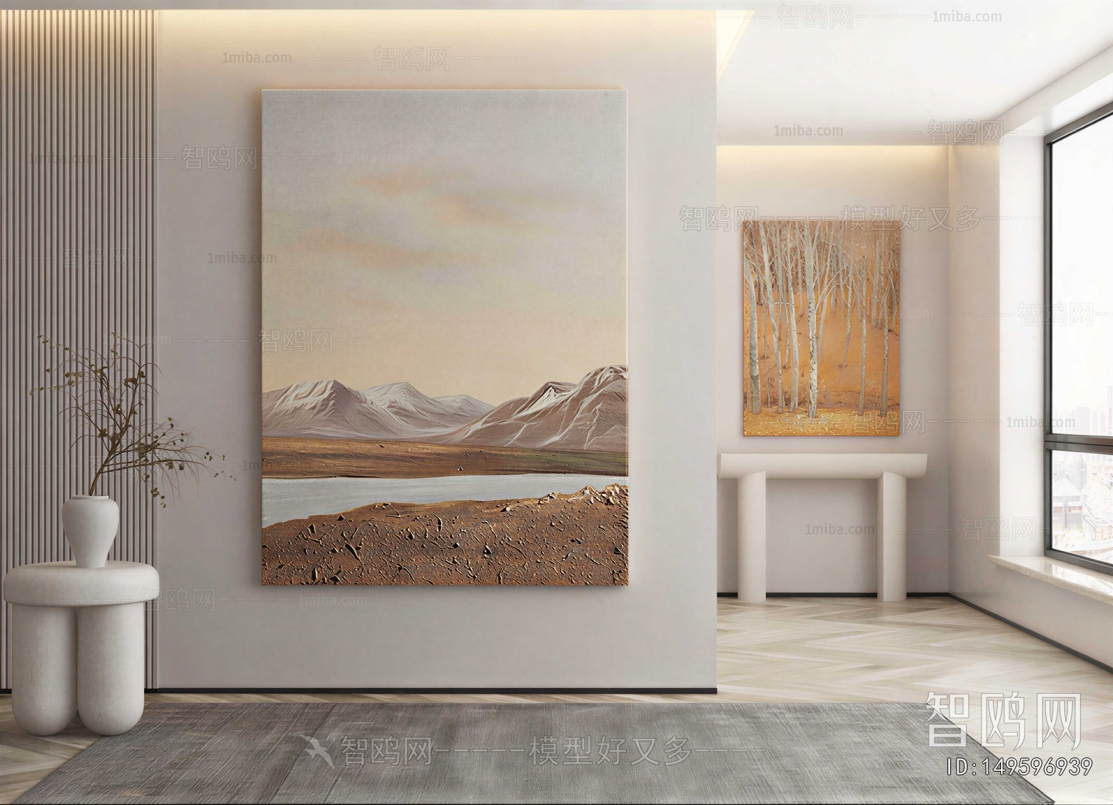 Wabi-sabi Style Painting