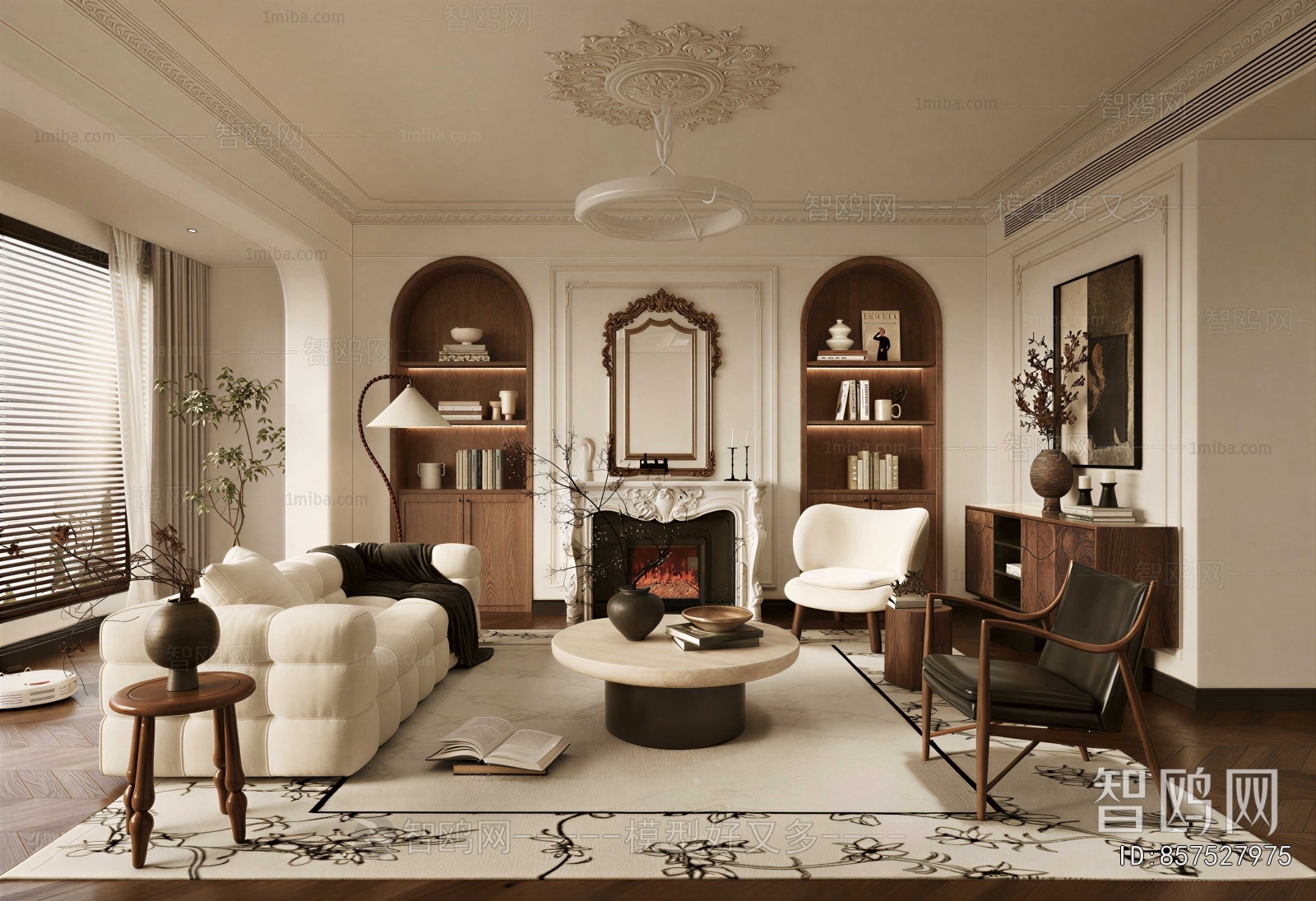 French Style A Living Room