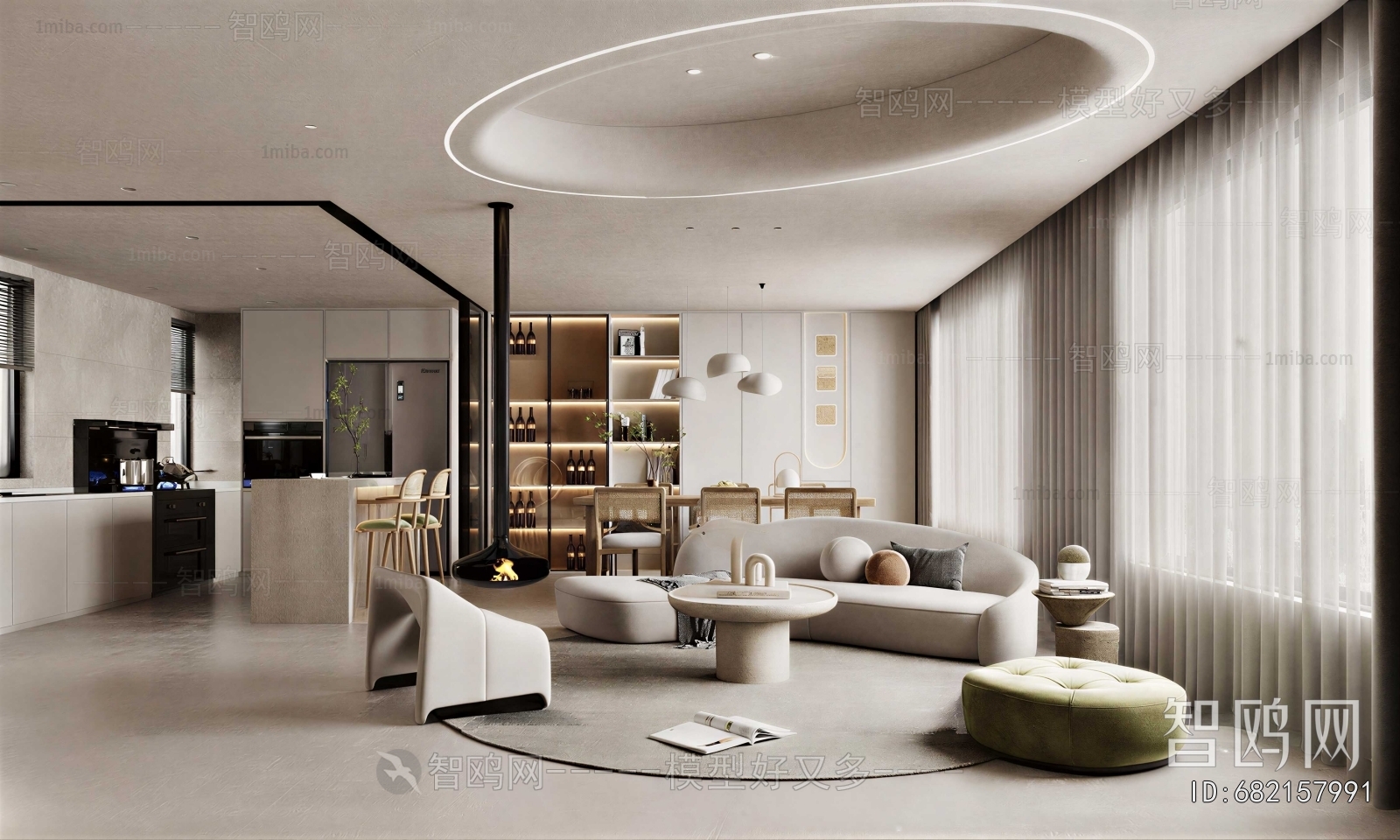 Modern A Living Room