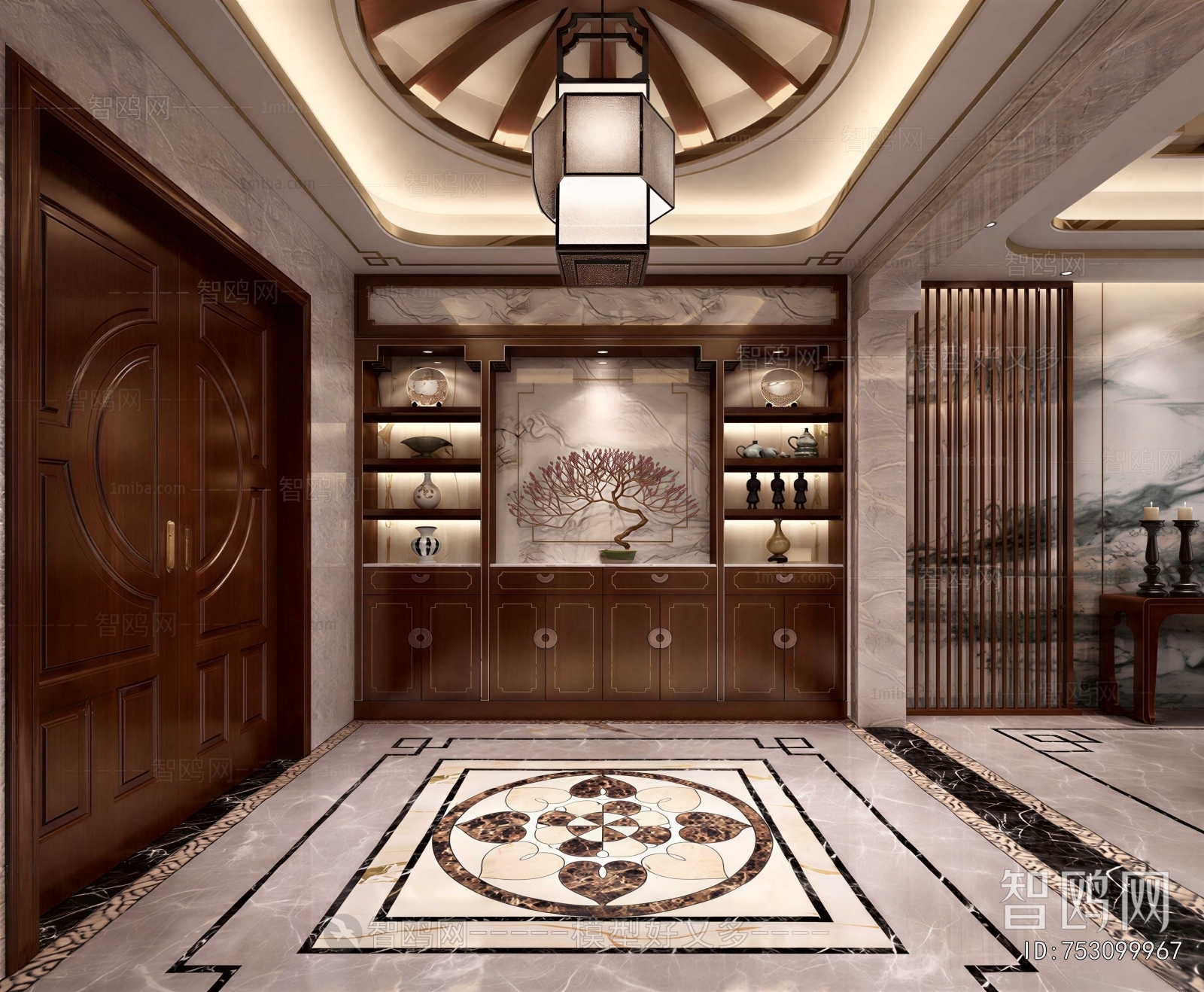 New Chinese Style Hallway