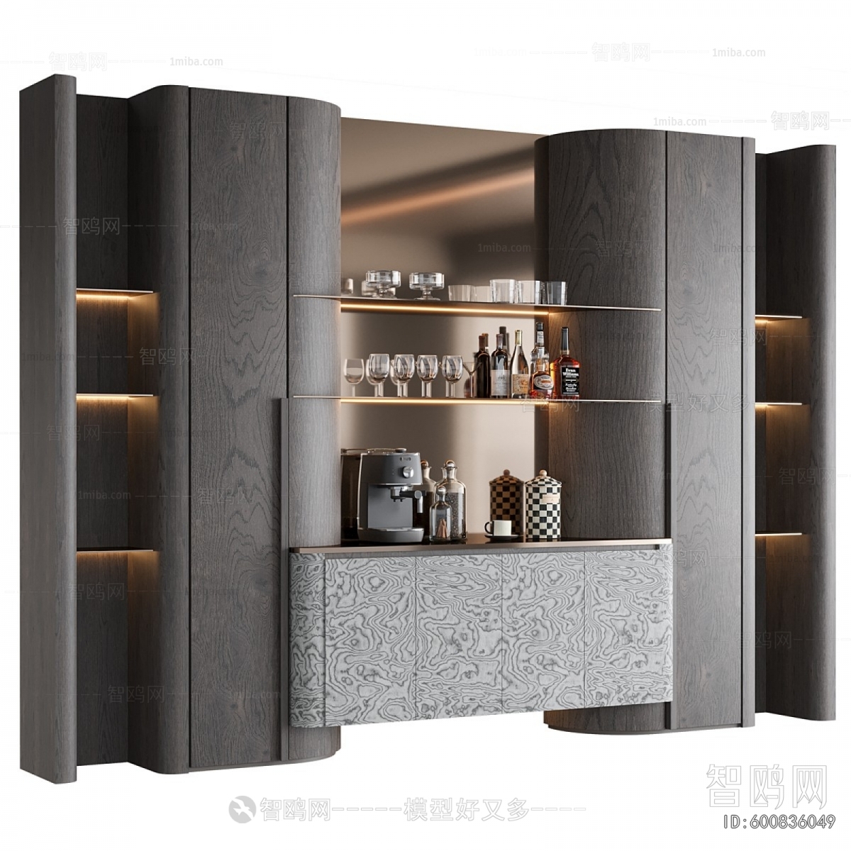 Modern Wine Cabinet