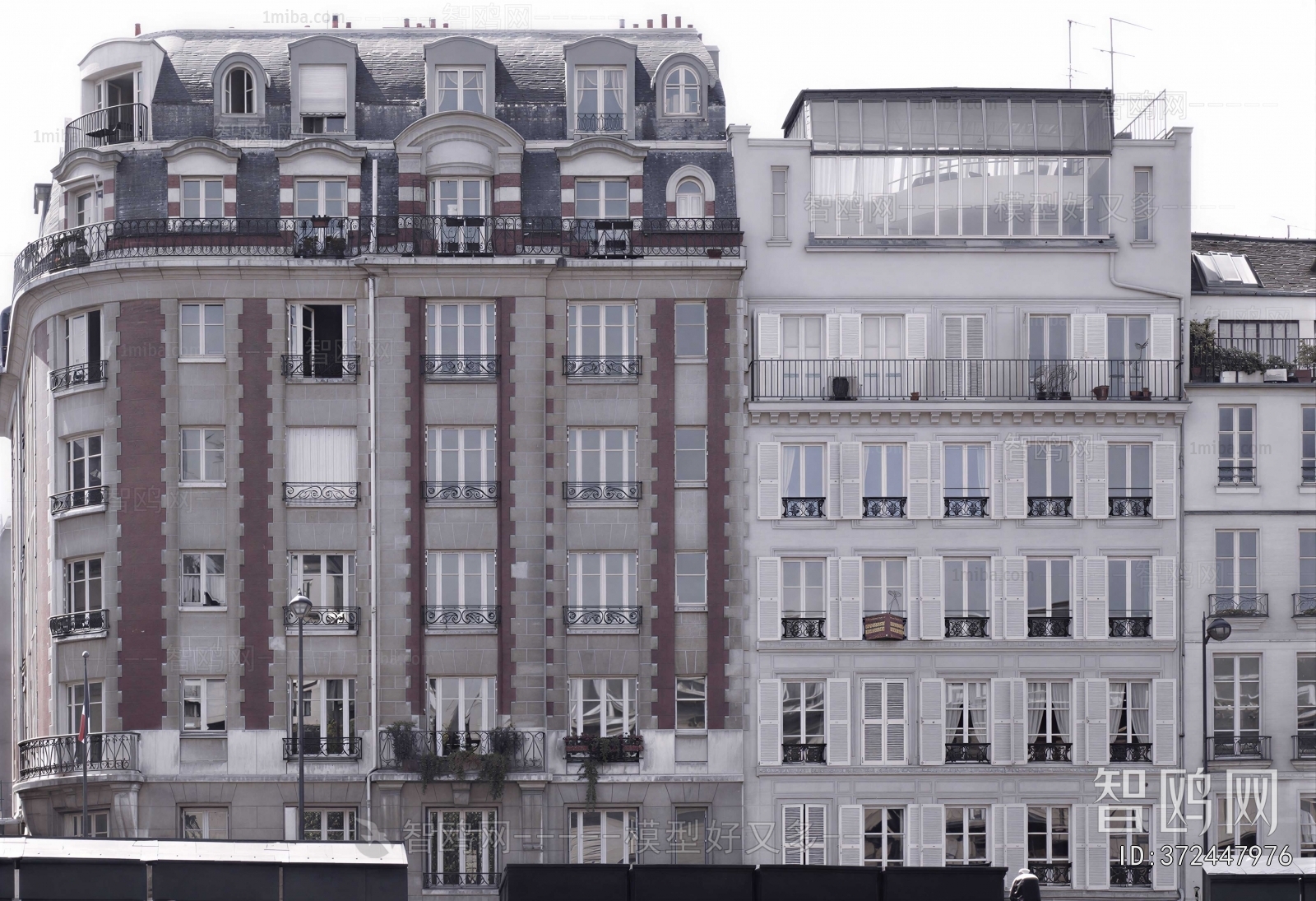 European Style Building Appearance