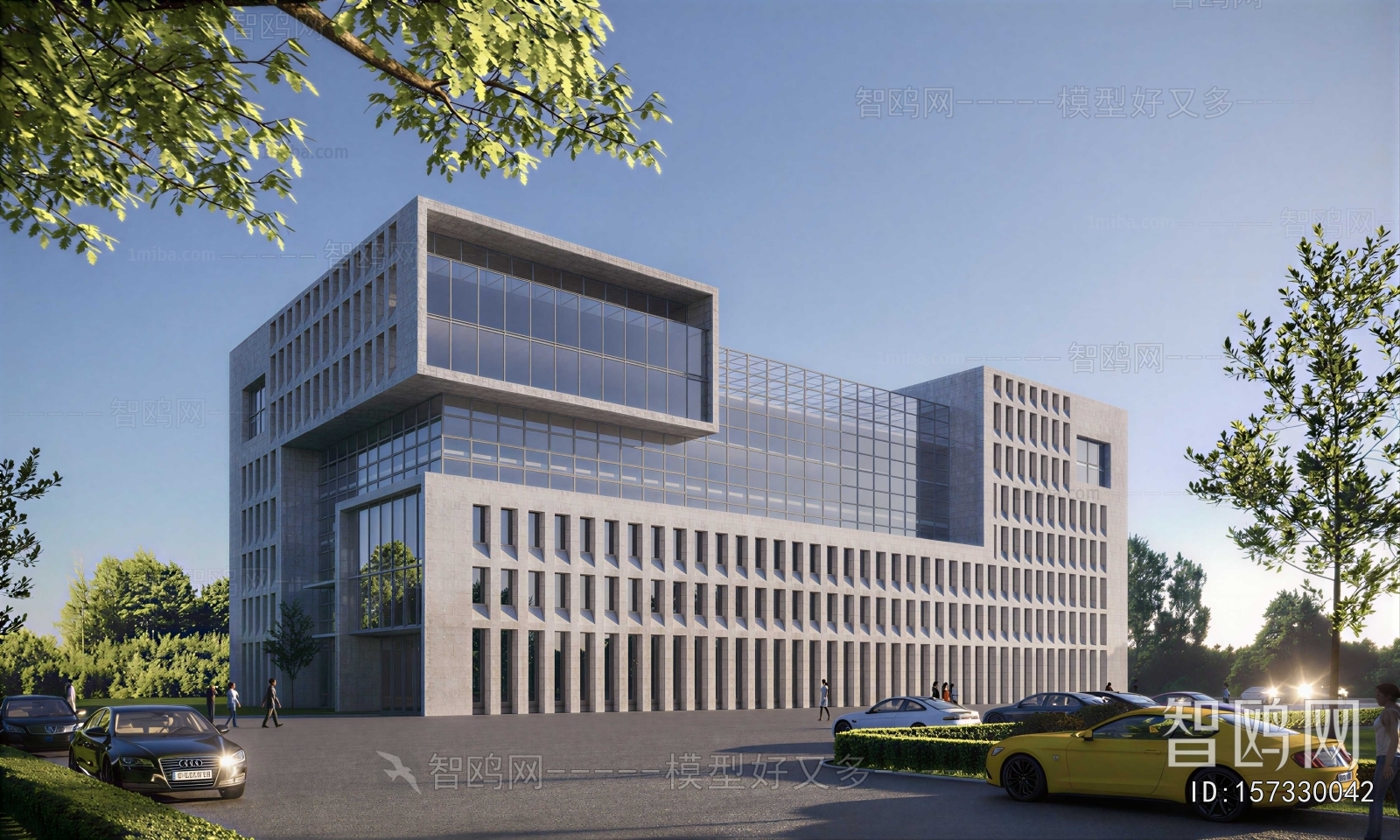 Modern Appearance Of Commercial Building