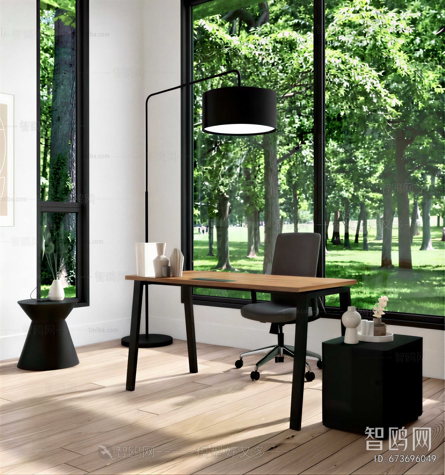 Modern Computer Desk And Chair