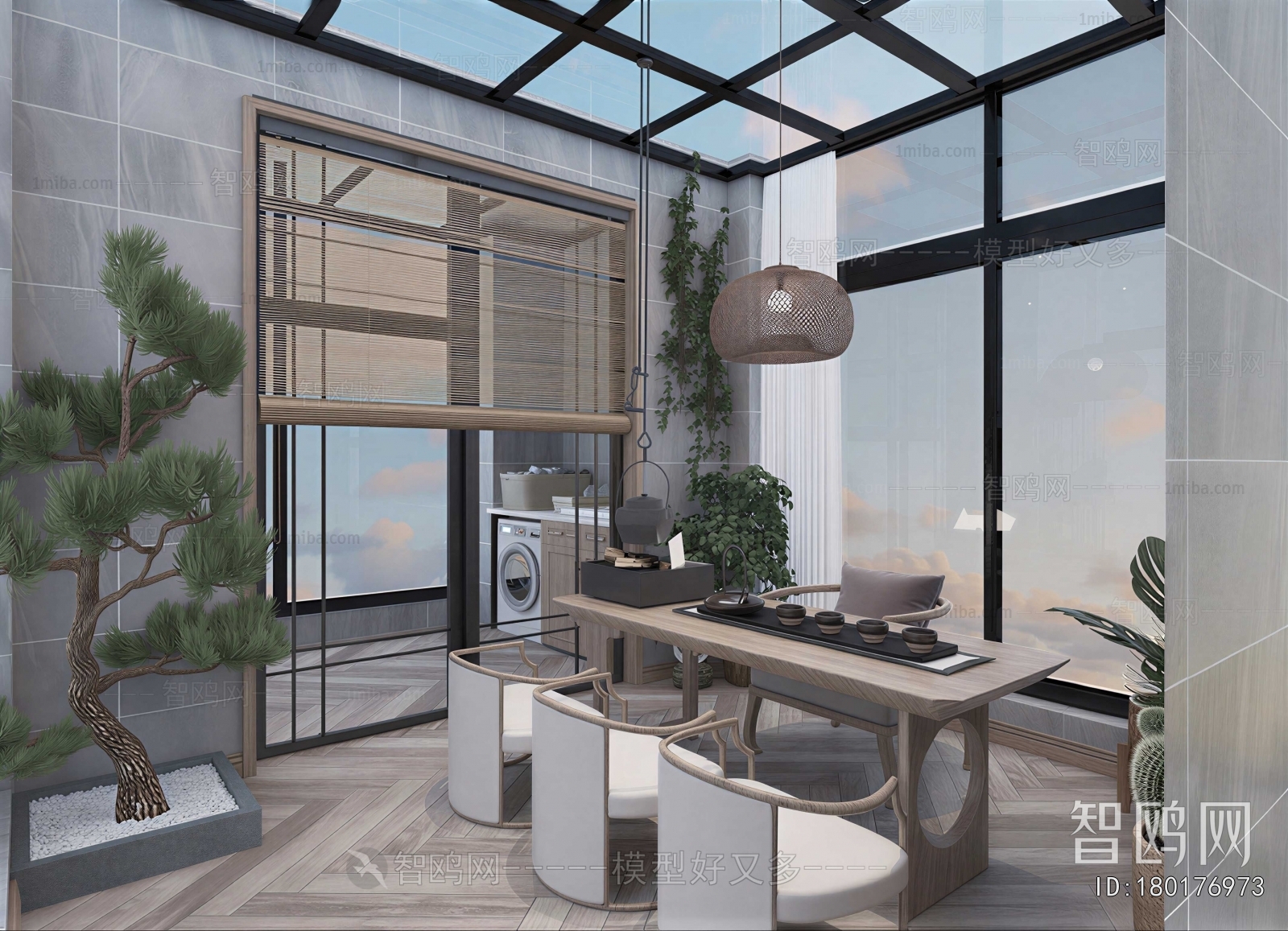 New Chinese Style Tea House