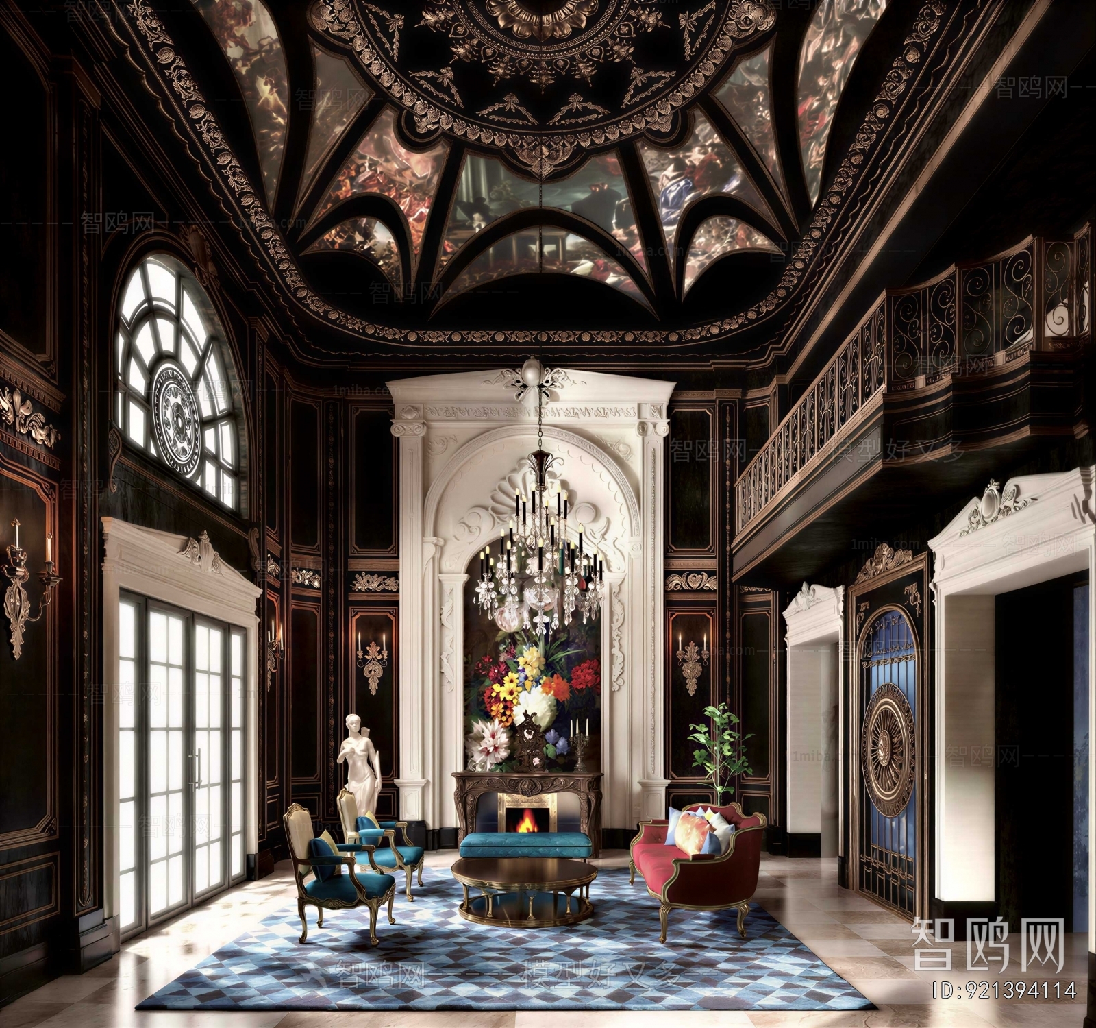 European Style A Living Room