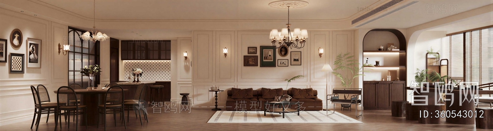 French Style A Living Room