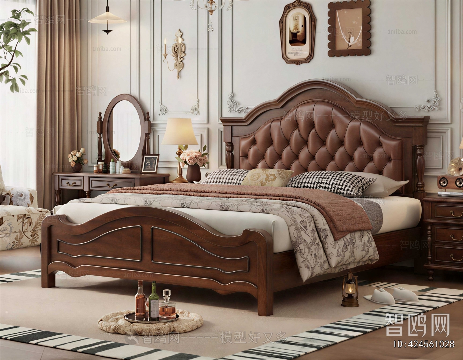 American Style Double Bed