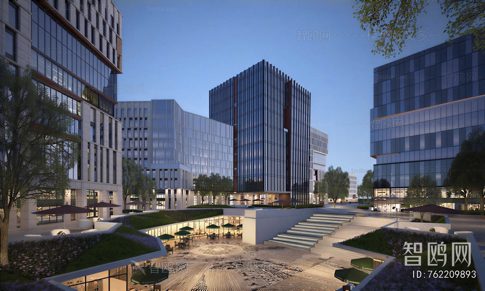 Modern Appearance Of Commercial Building