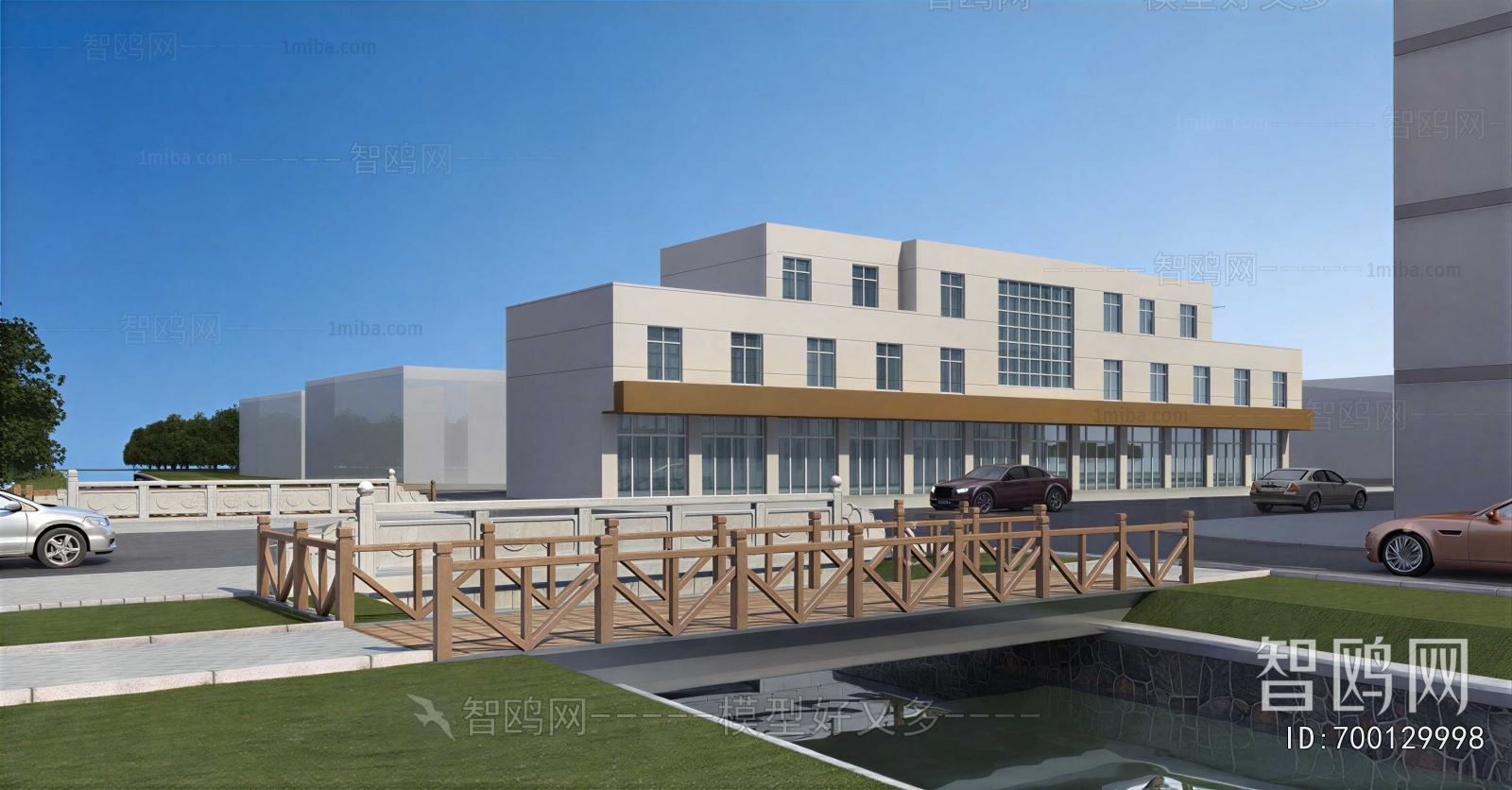 Modern Appearance Of Commercial Building