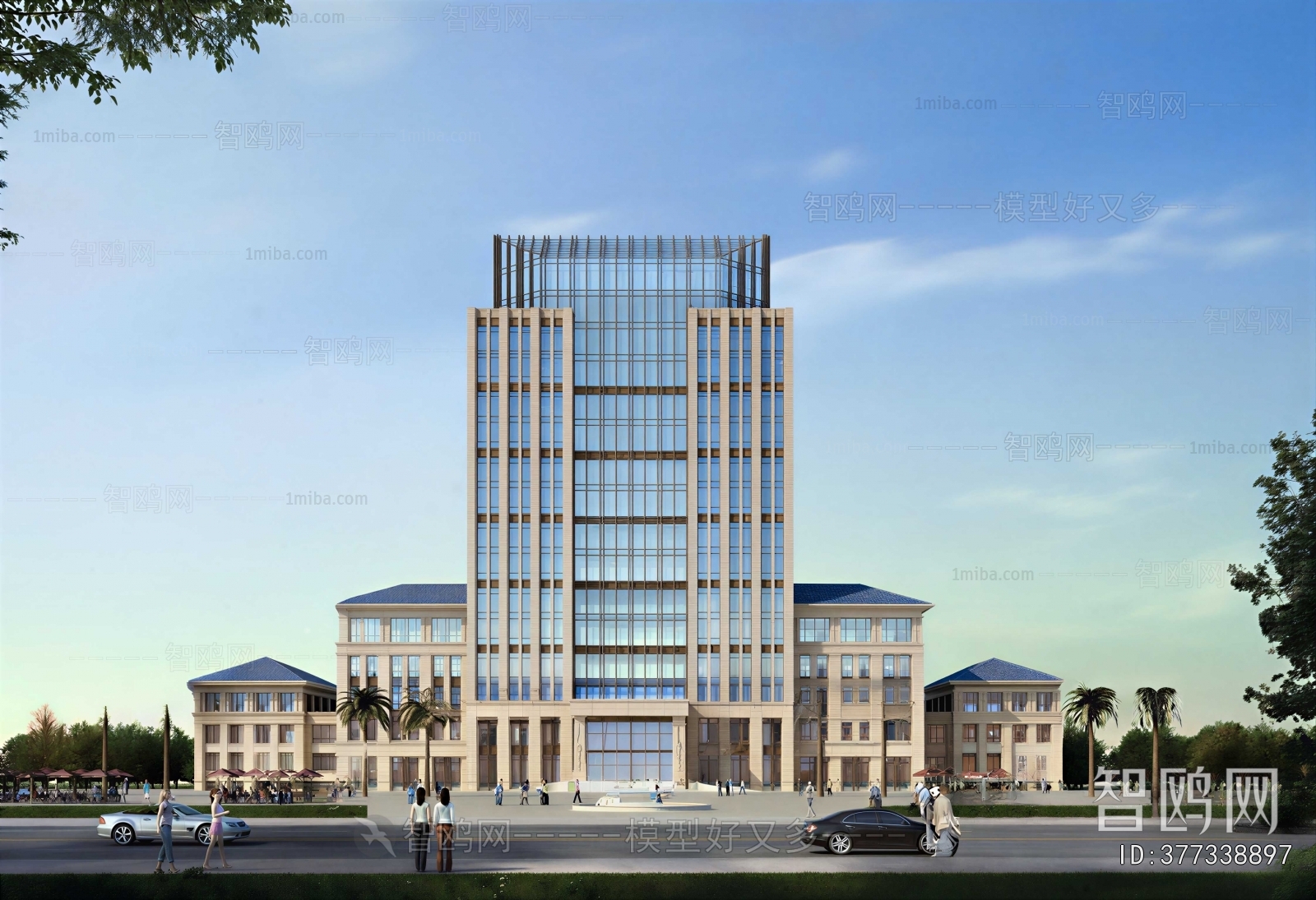 Modern Appearance Of Commercial Building