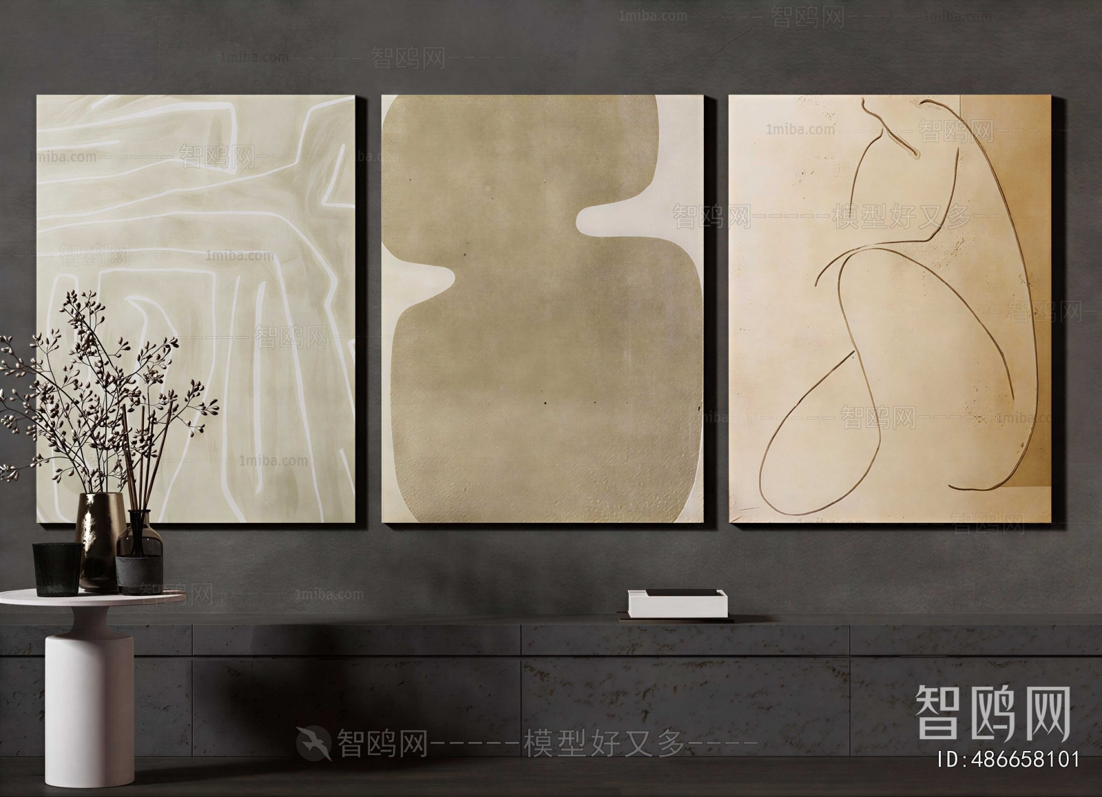 Wabi-sabi Style Painting