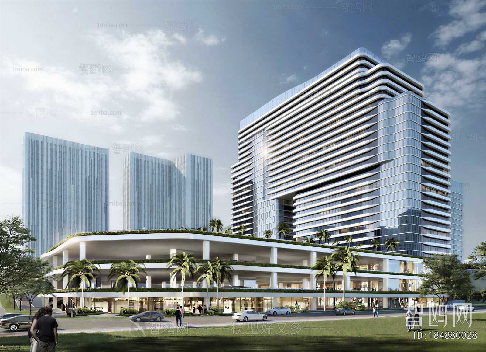 Modern Appearance Of Commercial Building