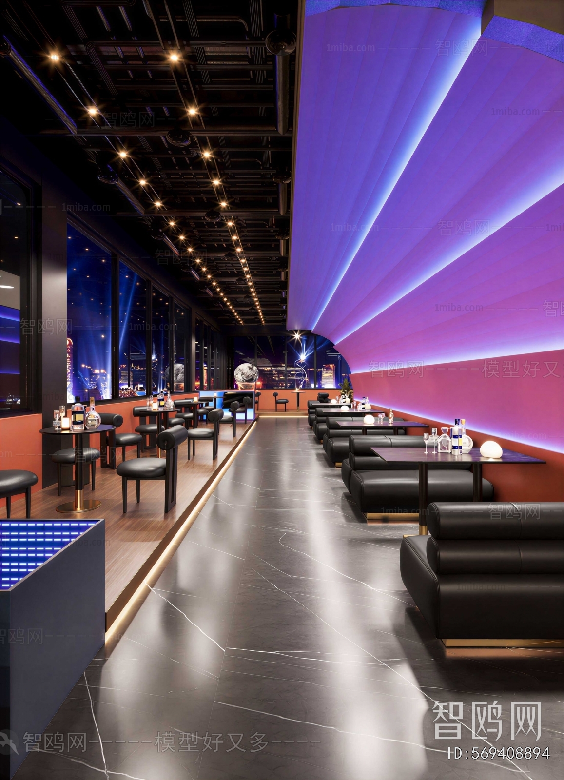 Industrial Style Bar