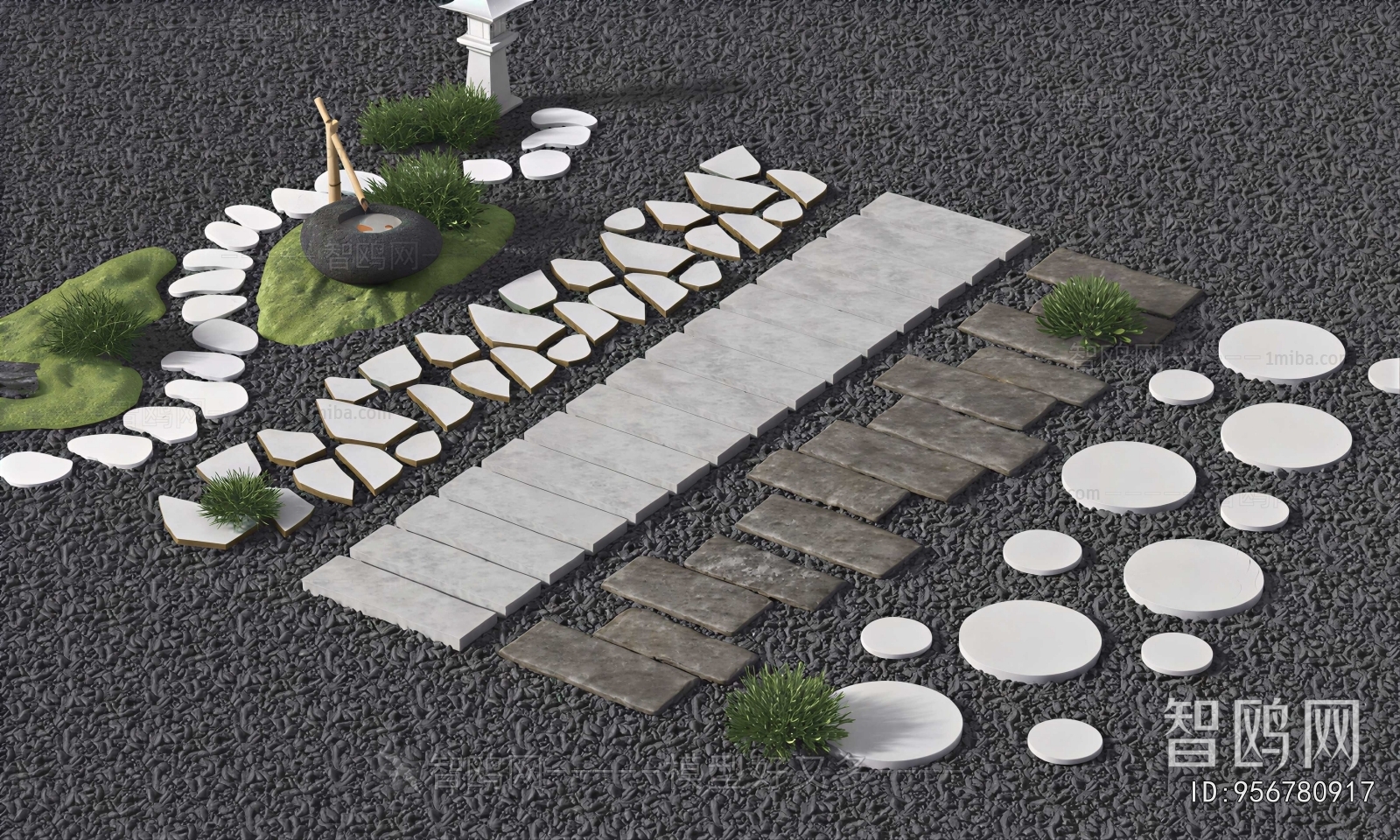 New Chinese Style Stone