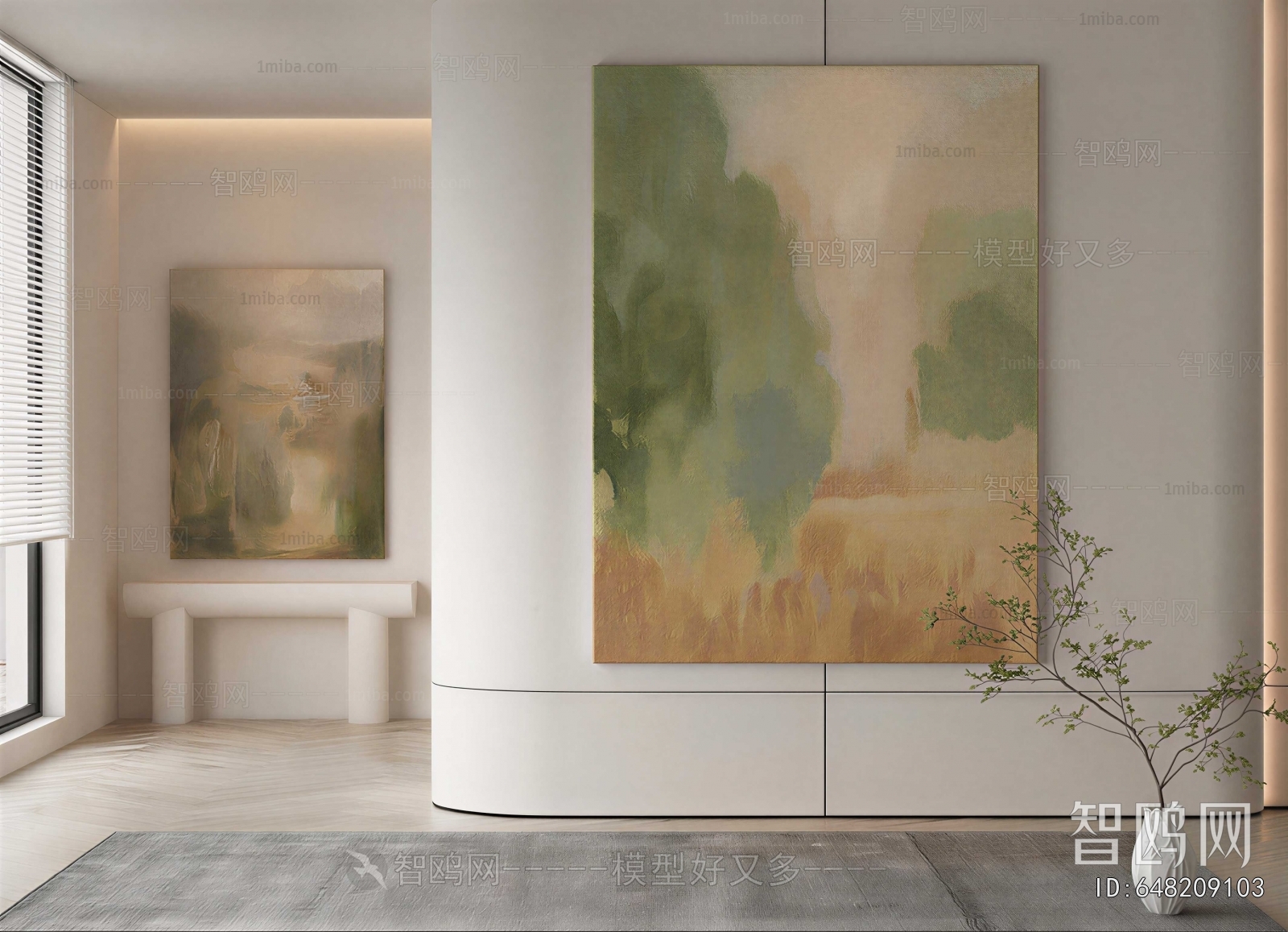 Wabi-sabi Style Painting