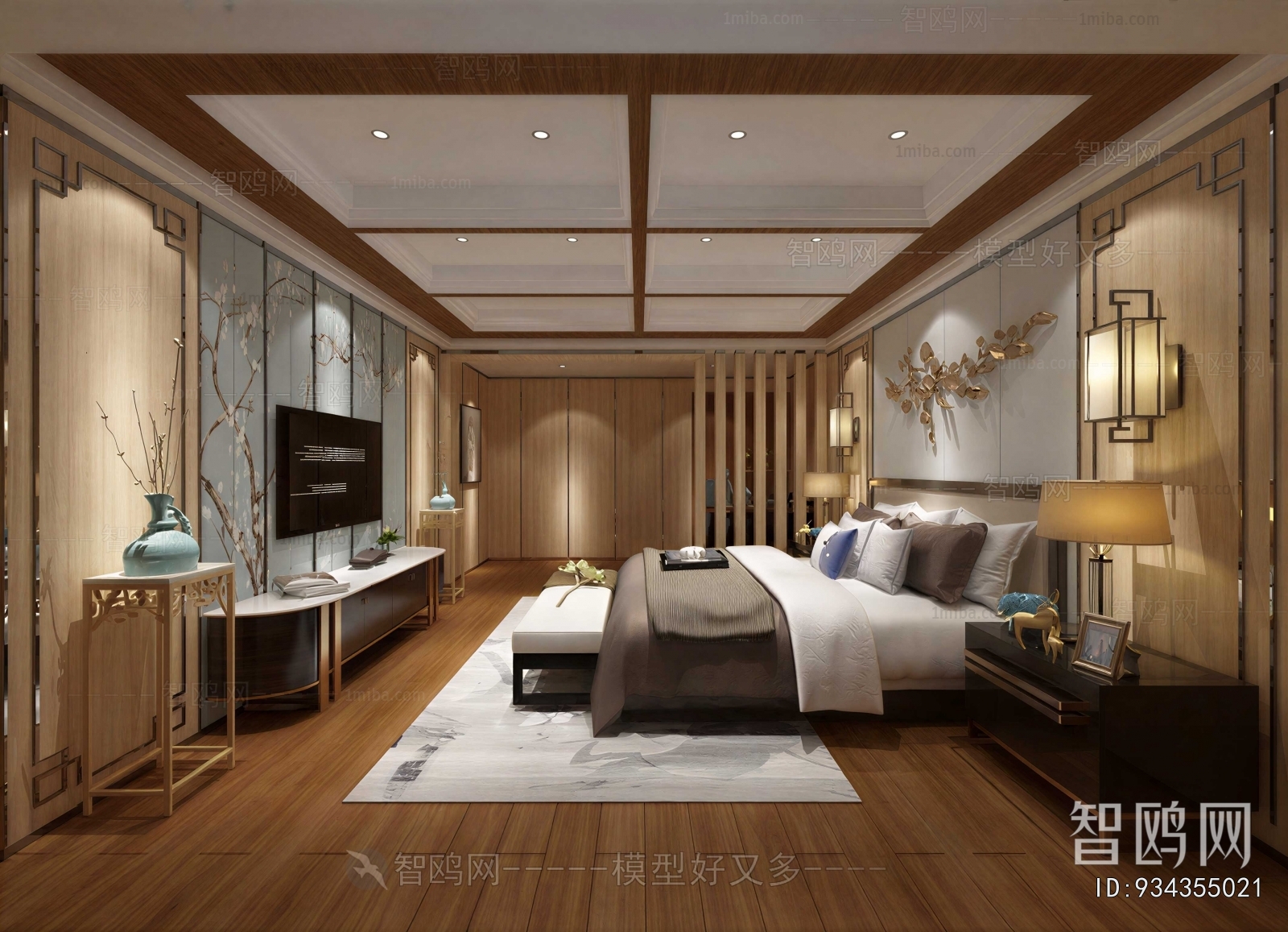 New Chinese Style Guest Room