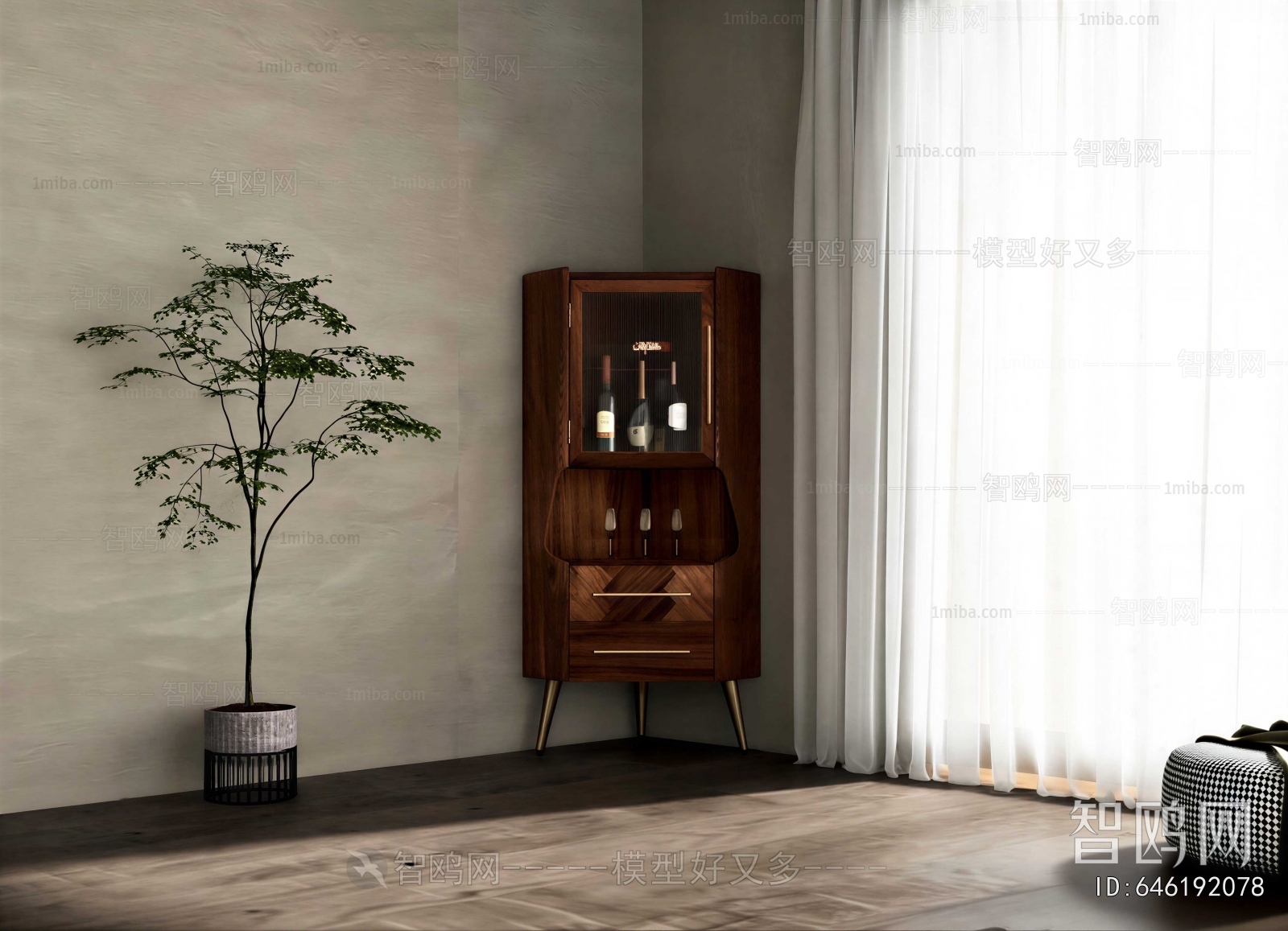 Modern Wine Cabinet